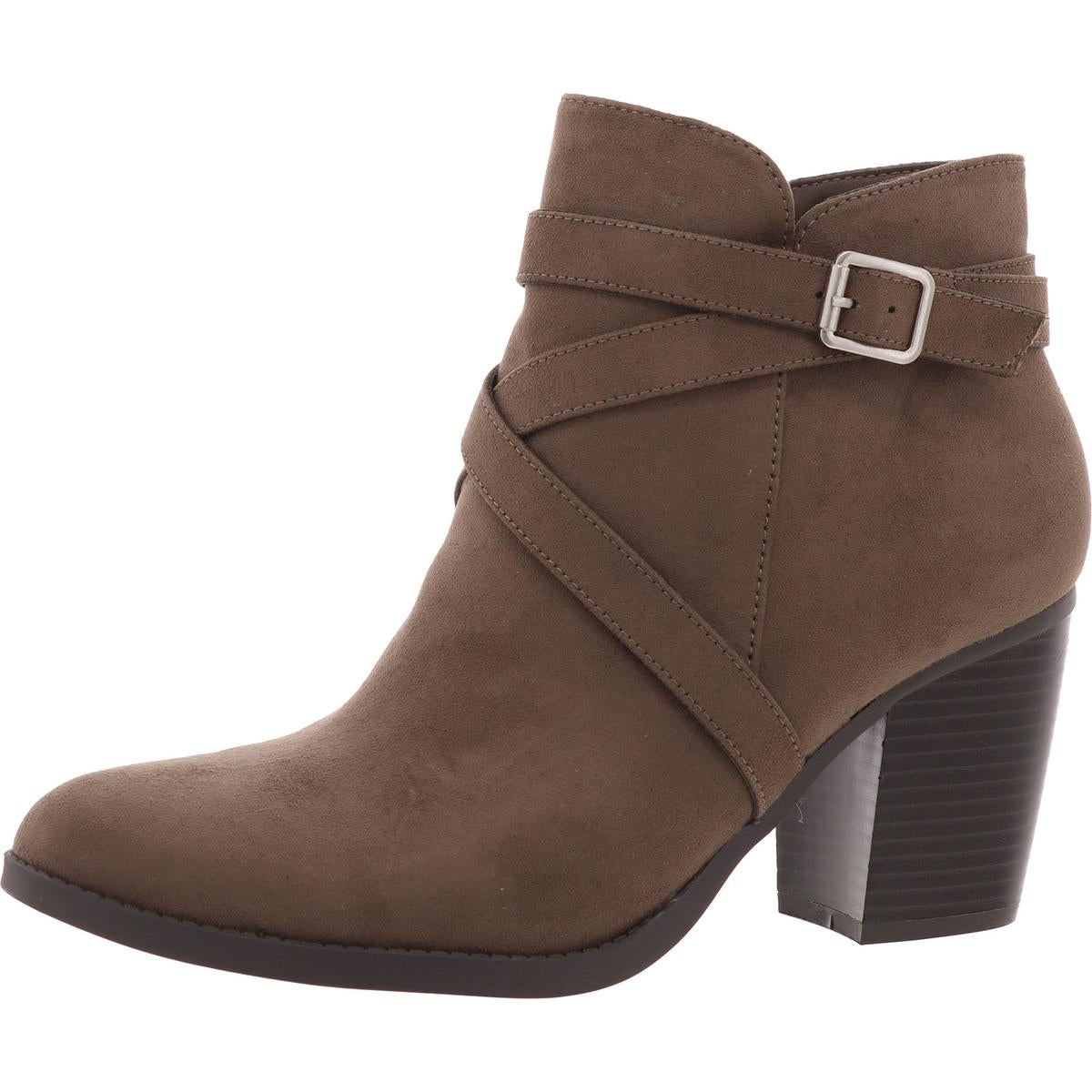 Zetaaf Buckle Ankle Boots