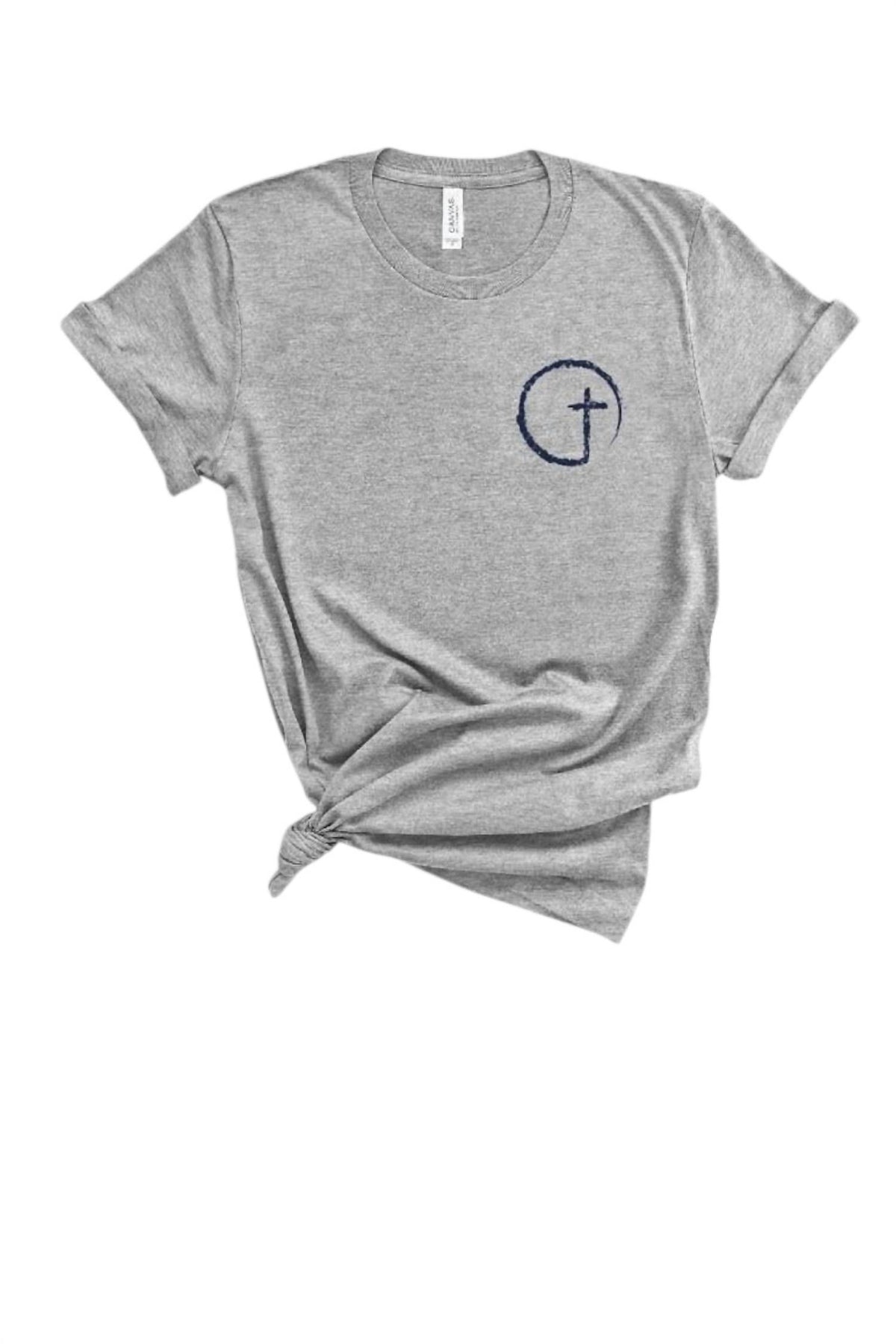 Women's Blessings Tee In Grey
