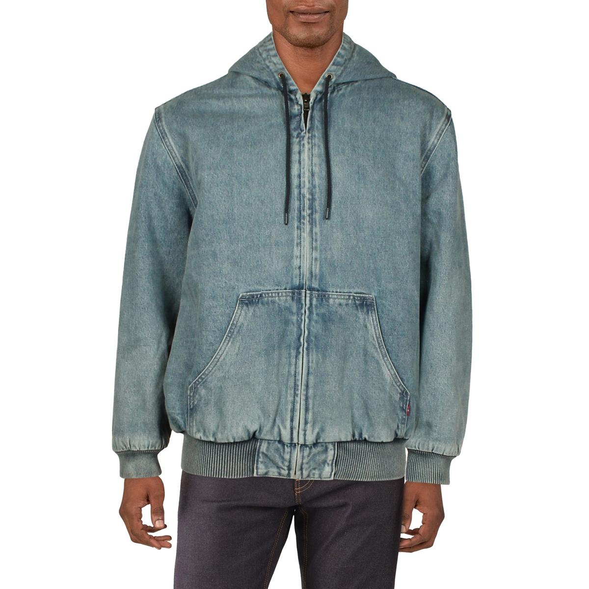 Relaxed Fit Cold Weather Denim Jacket