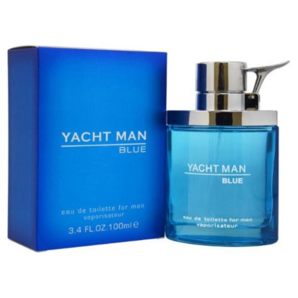 Yacht Man Blue Eau De Toilette Myrurgia Men's Cologne 3.4 Oz 7801914228796