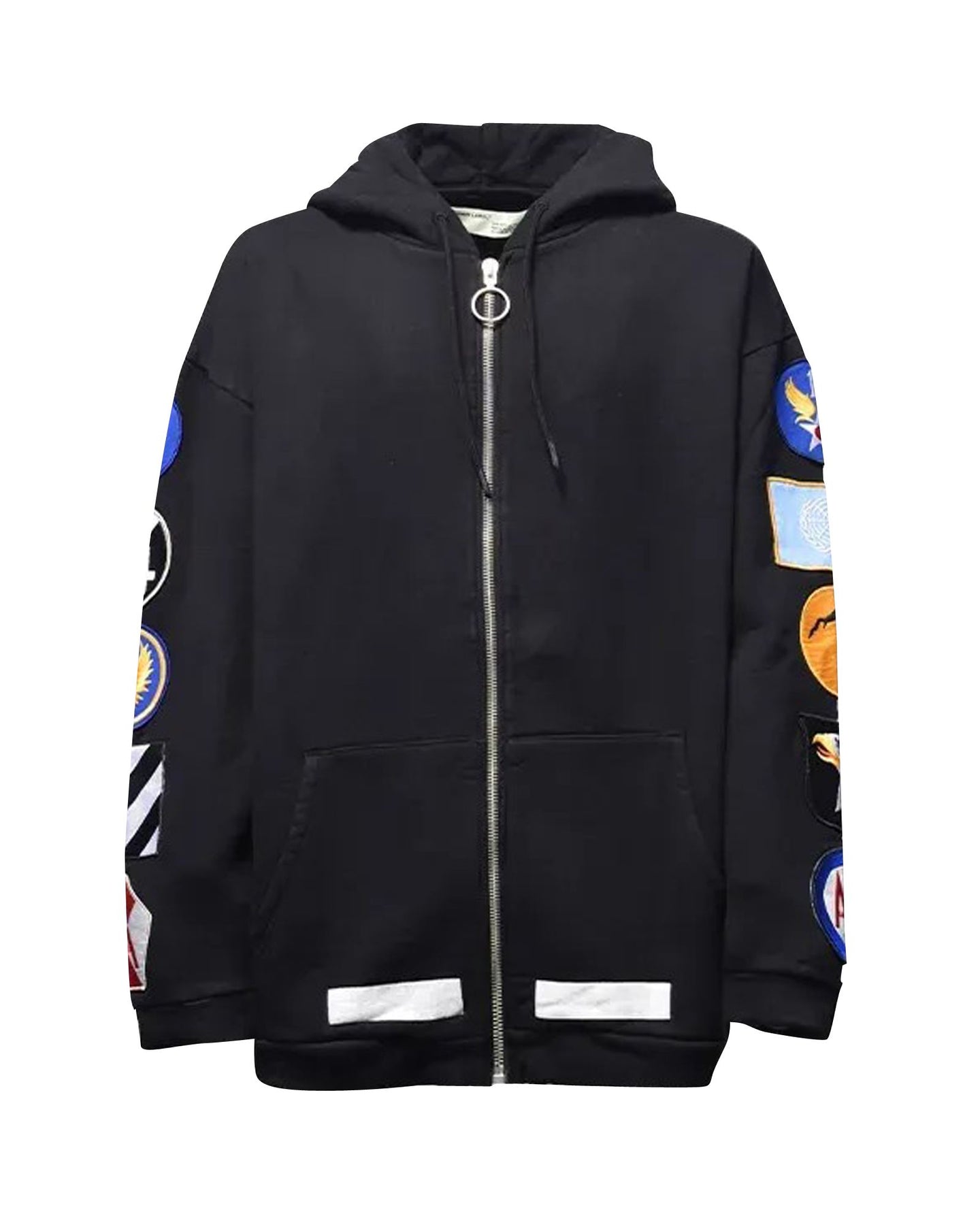 Hoodie sweatshirt w/patches 7826366627900