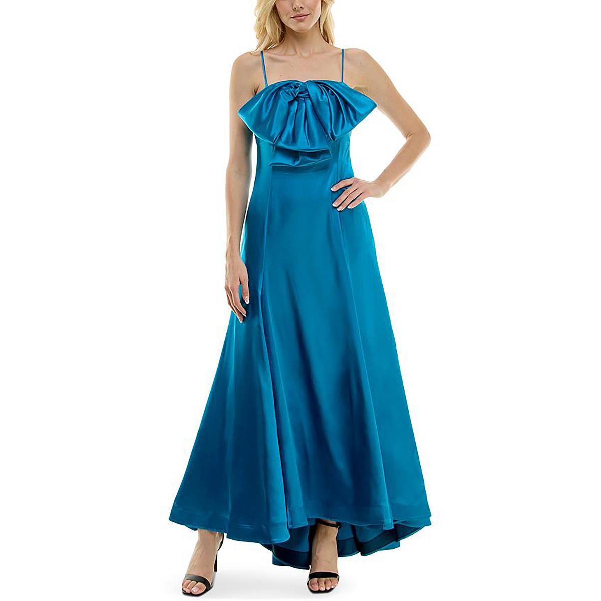 Full Length Bow Evening Dress
