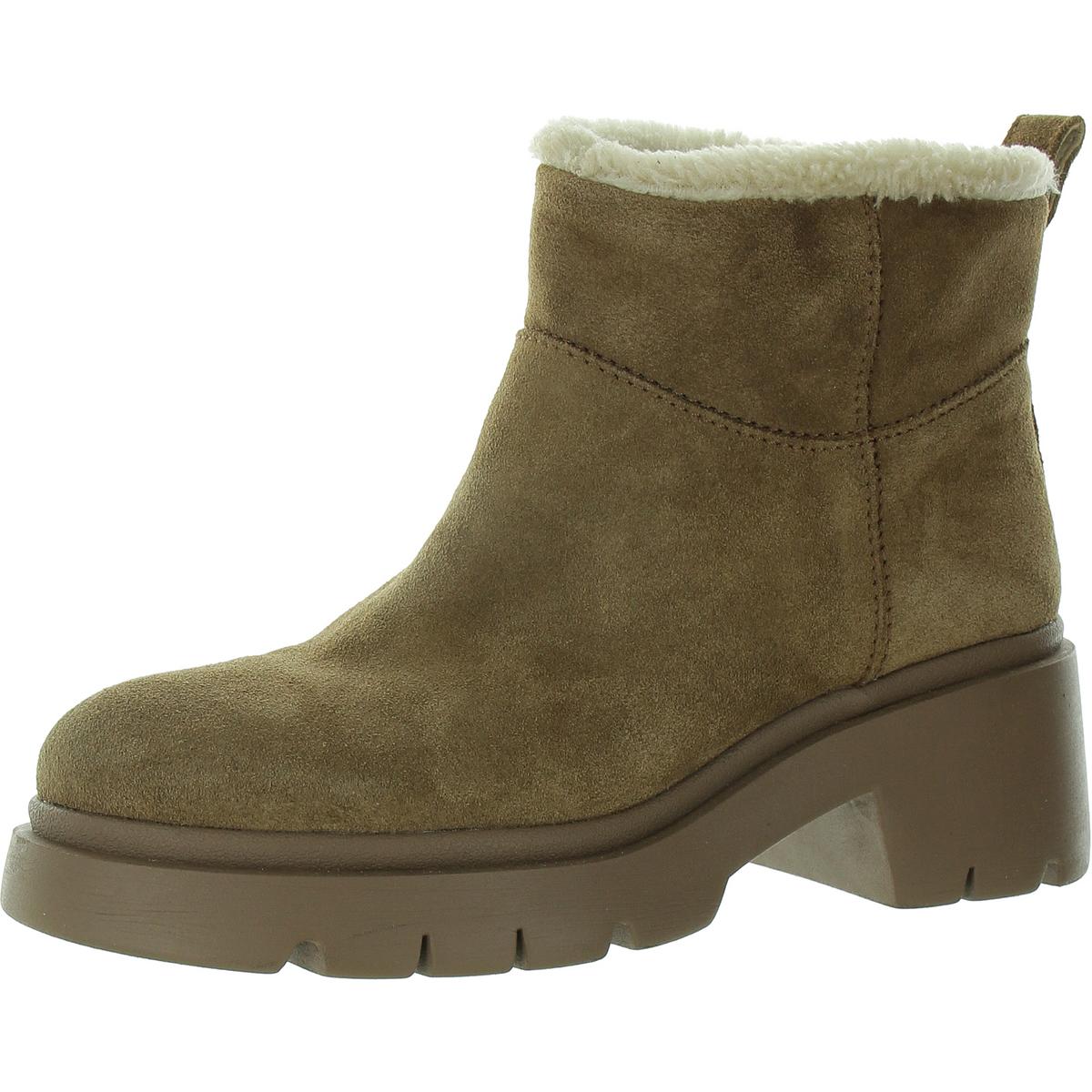 Hatcher Block Heel Mid-Calf Boots