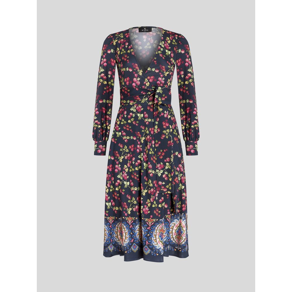 JERSEY WRAP DRESS 7826210816060