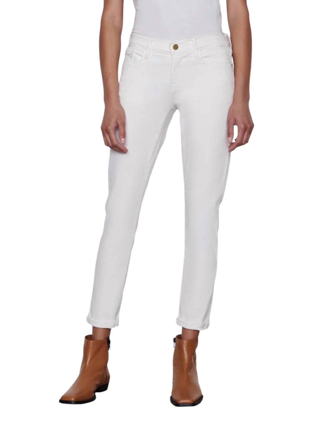 Le Garcon Jean In Blanc