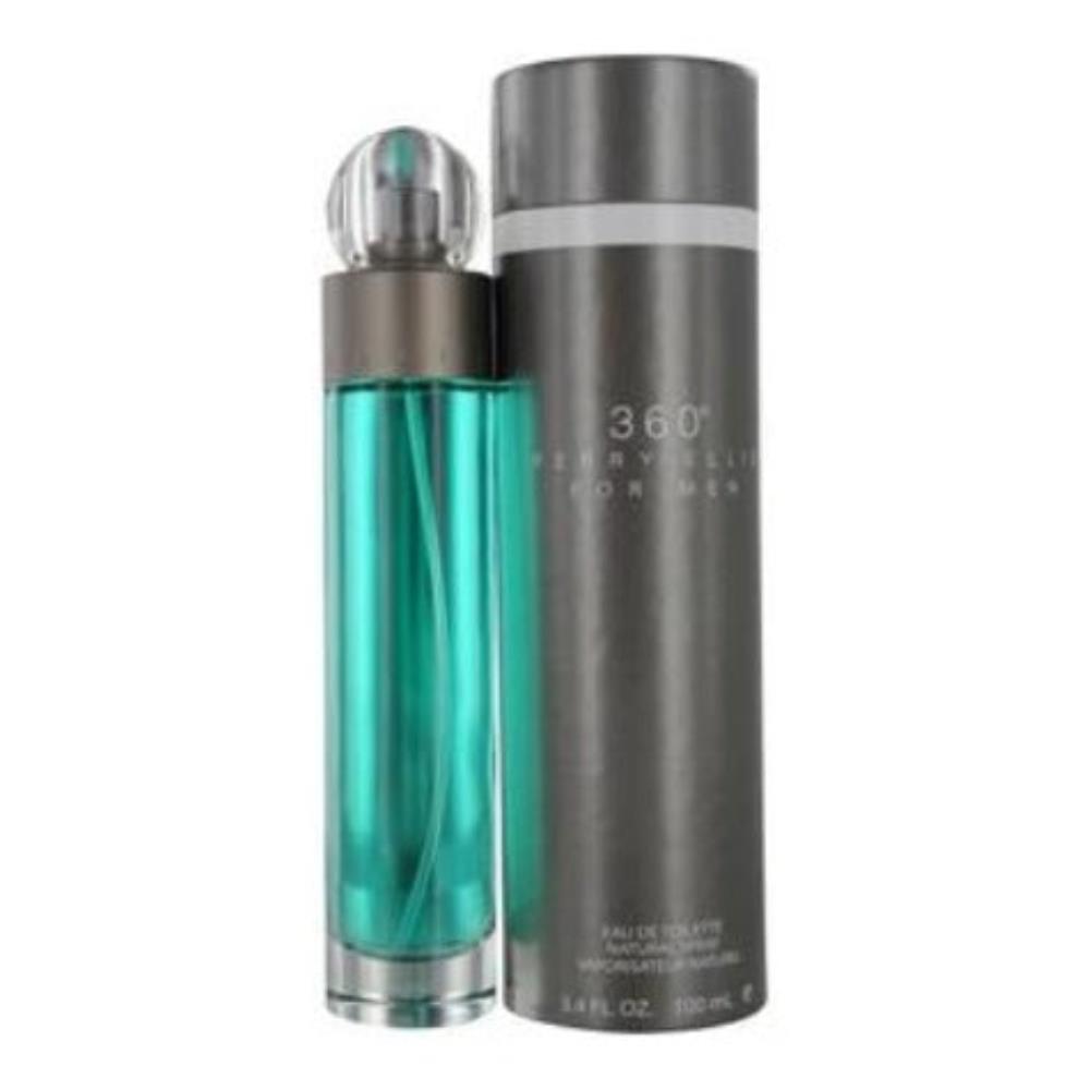 360 Eau De Toilette Perry Ellis Men's Cologne 3.4 Oz 7802169425980