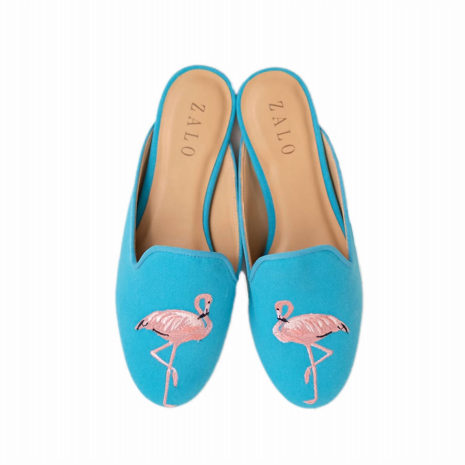 Women's Flamingo Mule In Turquoise