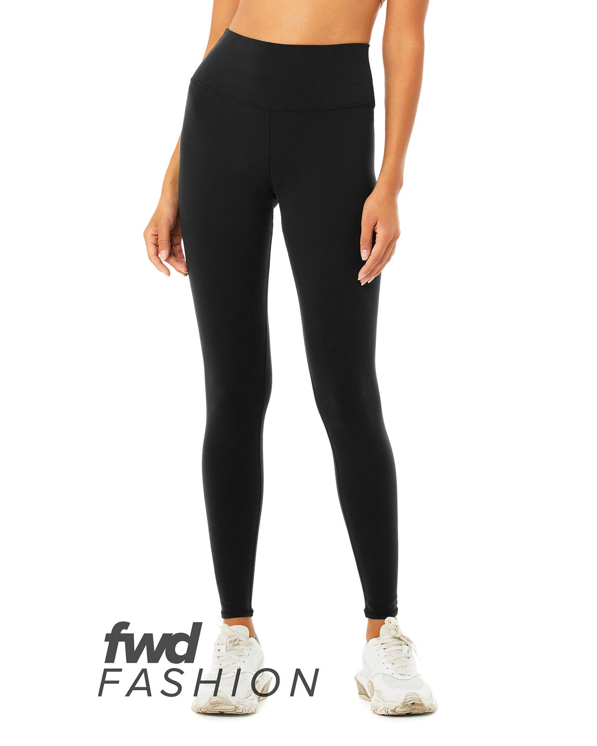 BELLA + CANVAS FWD Fashion Ladies' High Waist Fitness Leggings