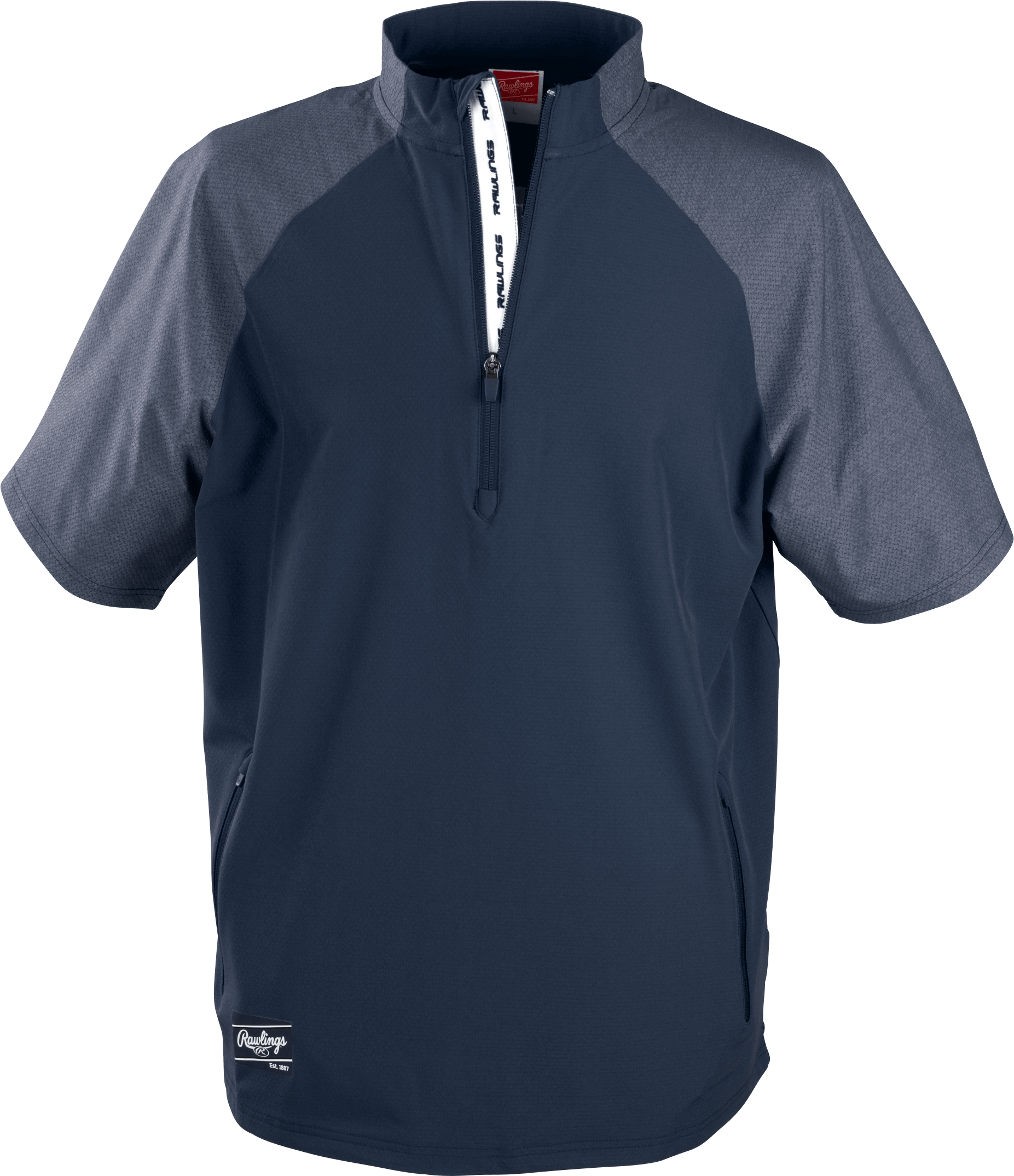 Rawlings Youth Colorsync Short Sleeve Cage Jacket