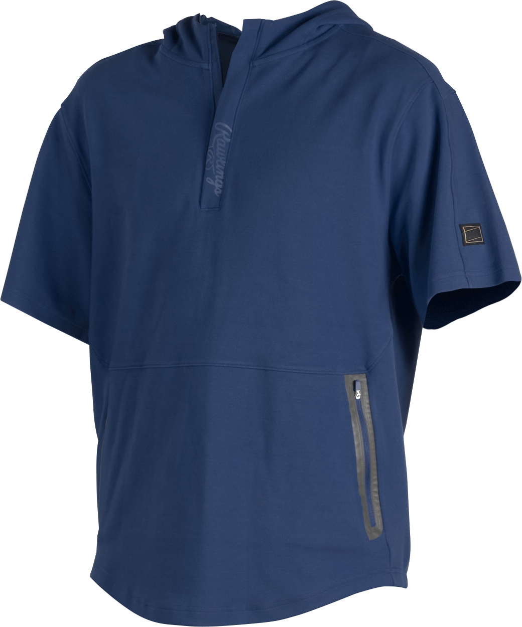 Rawlings Men's Gold Collection 1/4 Zip Short Sleeve Hoodie
