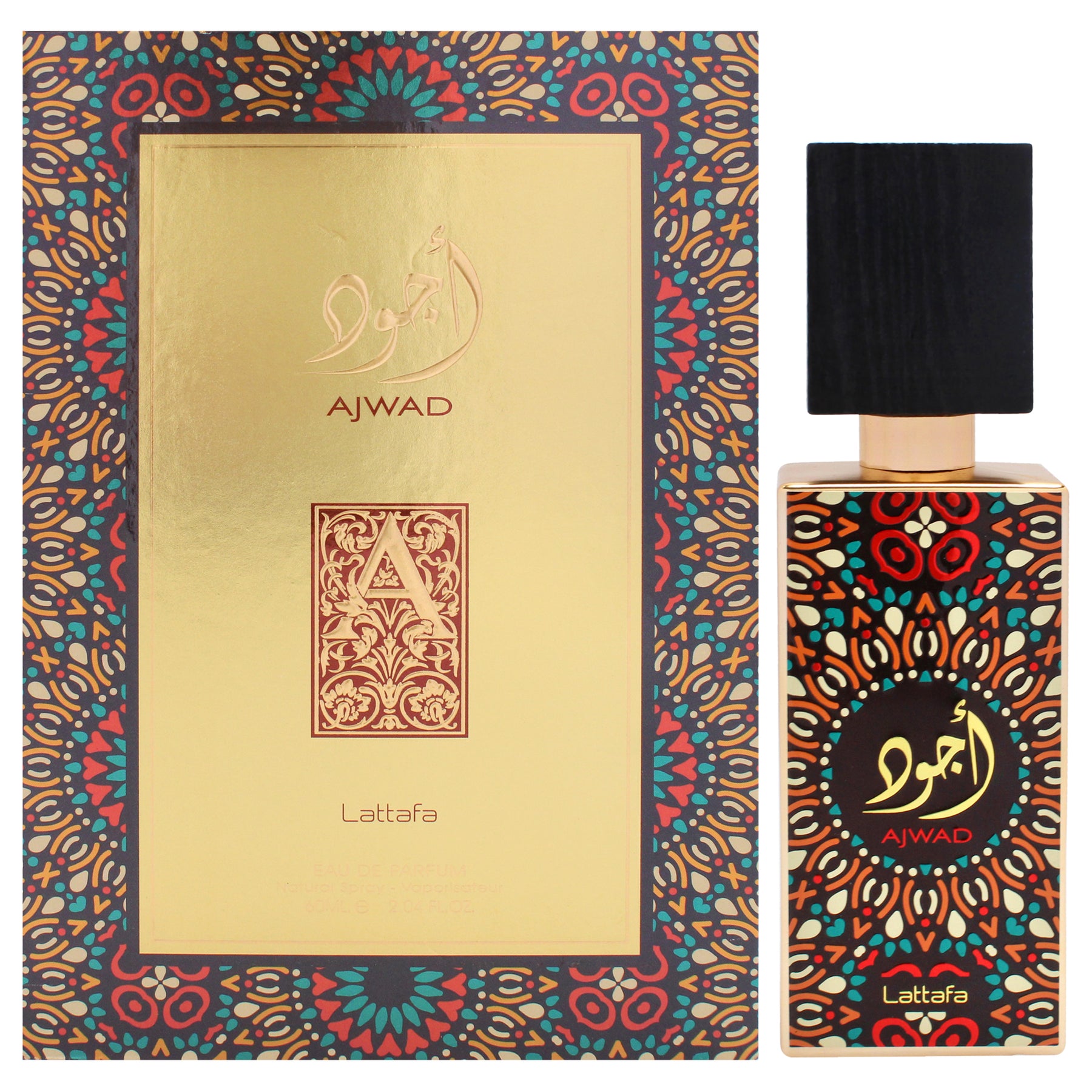 Ajwad by Lattafa for Men - 2.04 oz EDP Spray 7830715662396