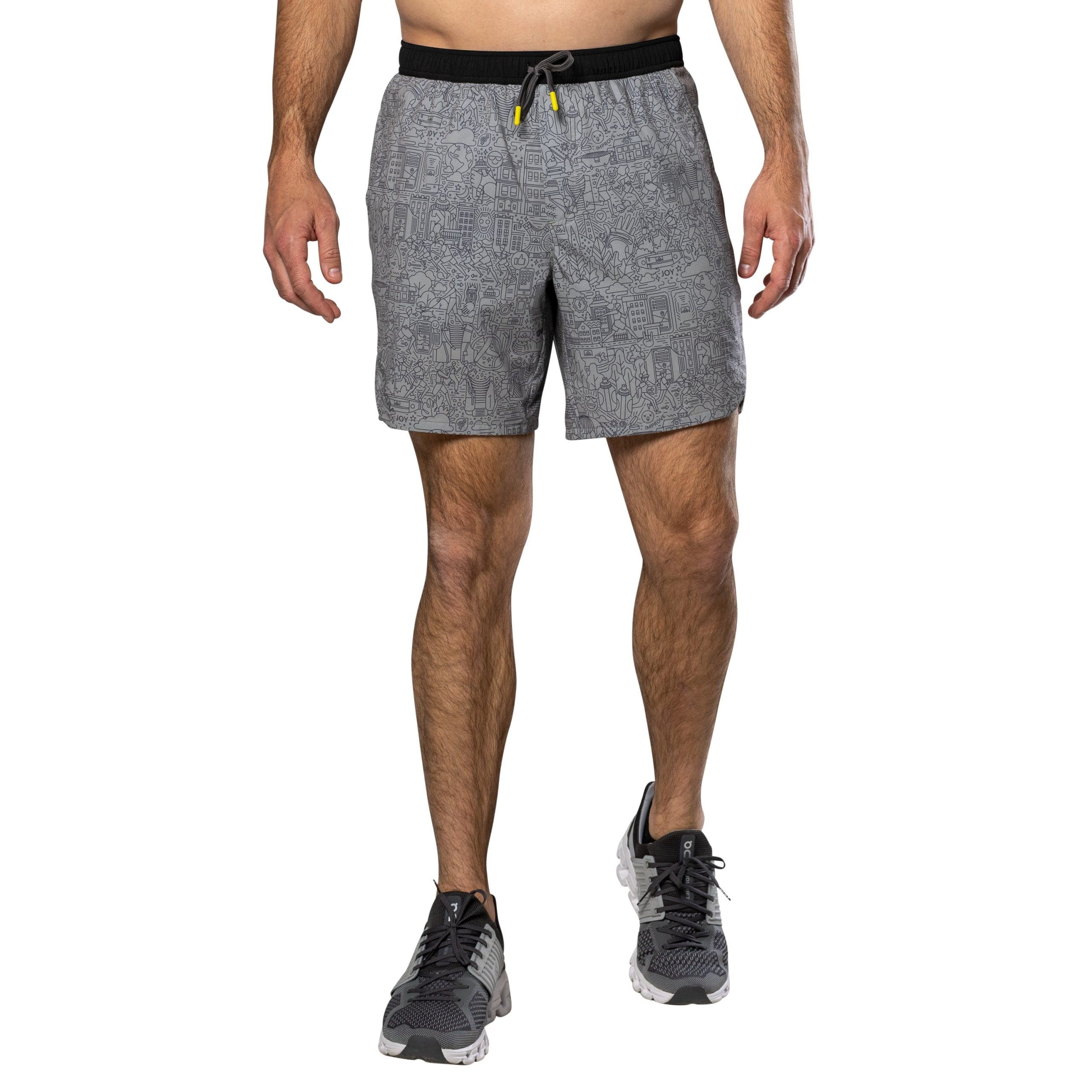 Nathan Men's Printed Essential 7" Shorts