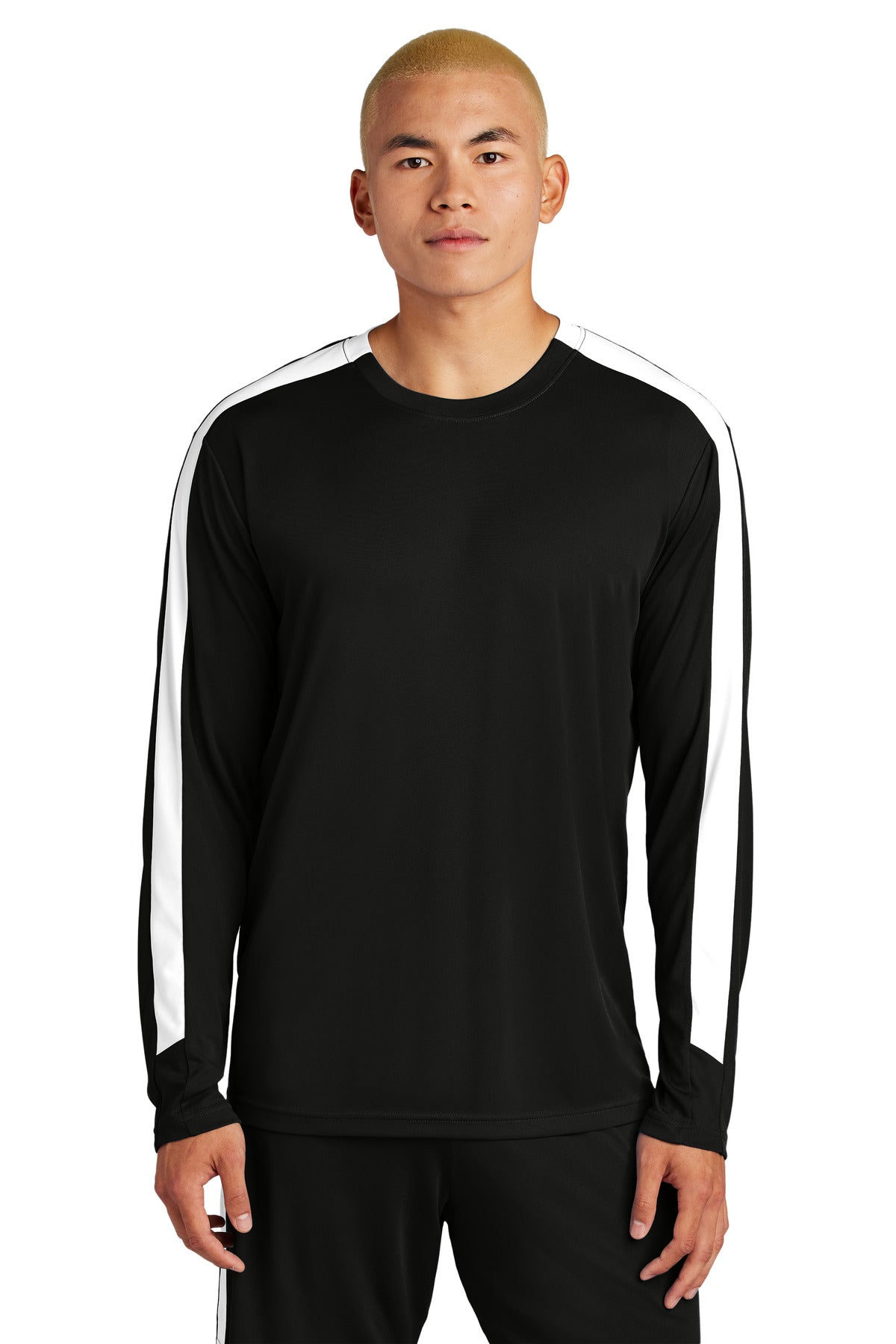 Sport-Tek Men's Competitor United Long Sleeve Crew Neck Tee