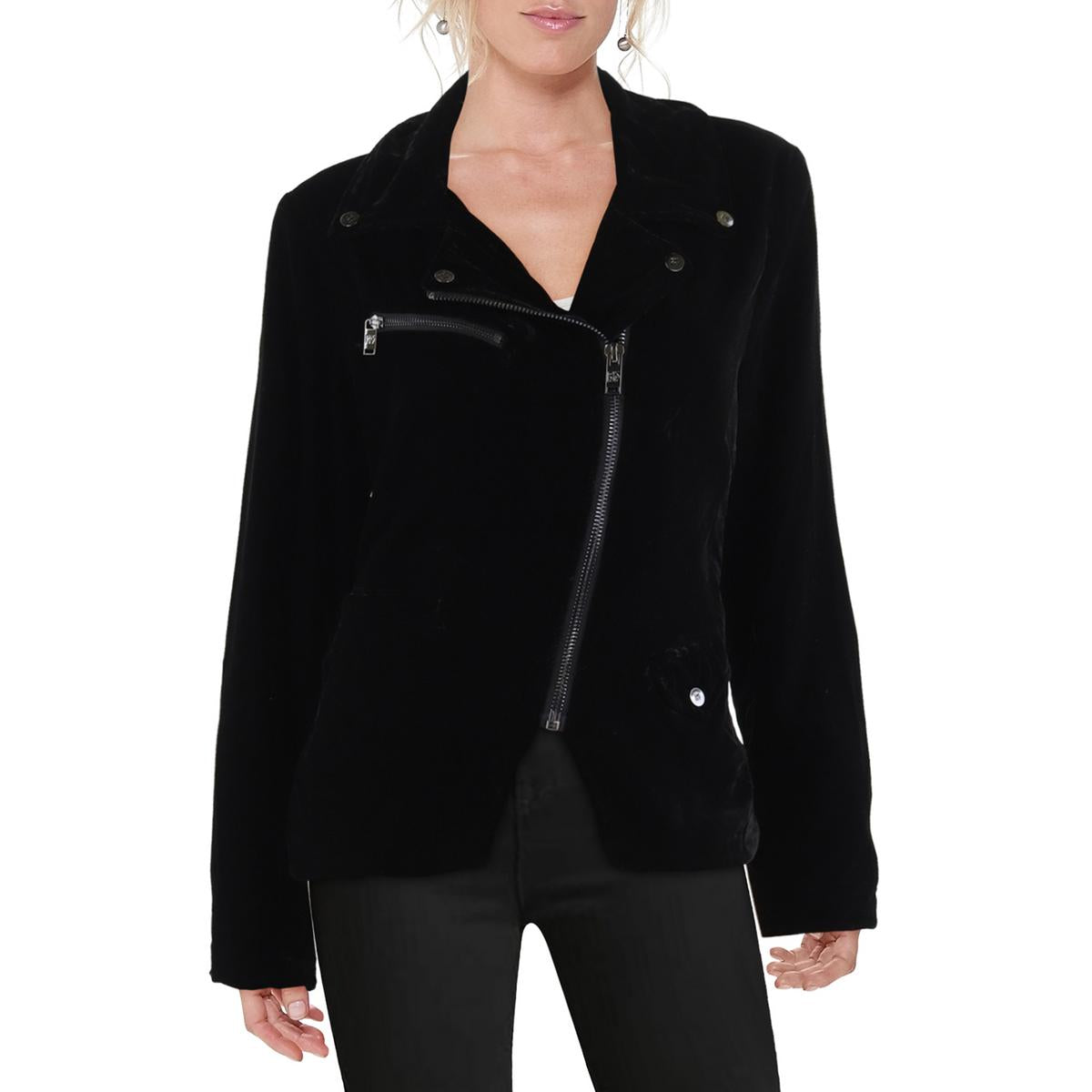 Pocket Asymmetric Utility Jacket