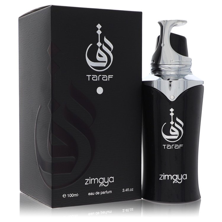 Afnan Zimaya Taraf Black by Afnan Eau De Parfum Spray 3.4 oz Men