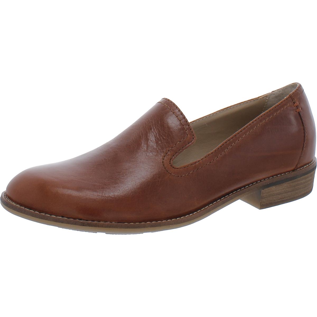 Edna Leather Slip on Loafers