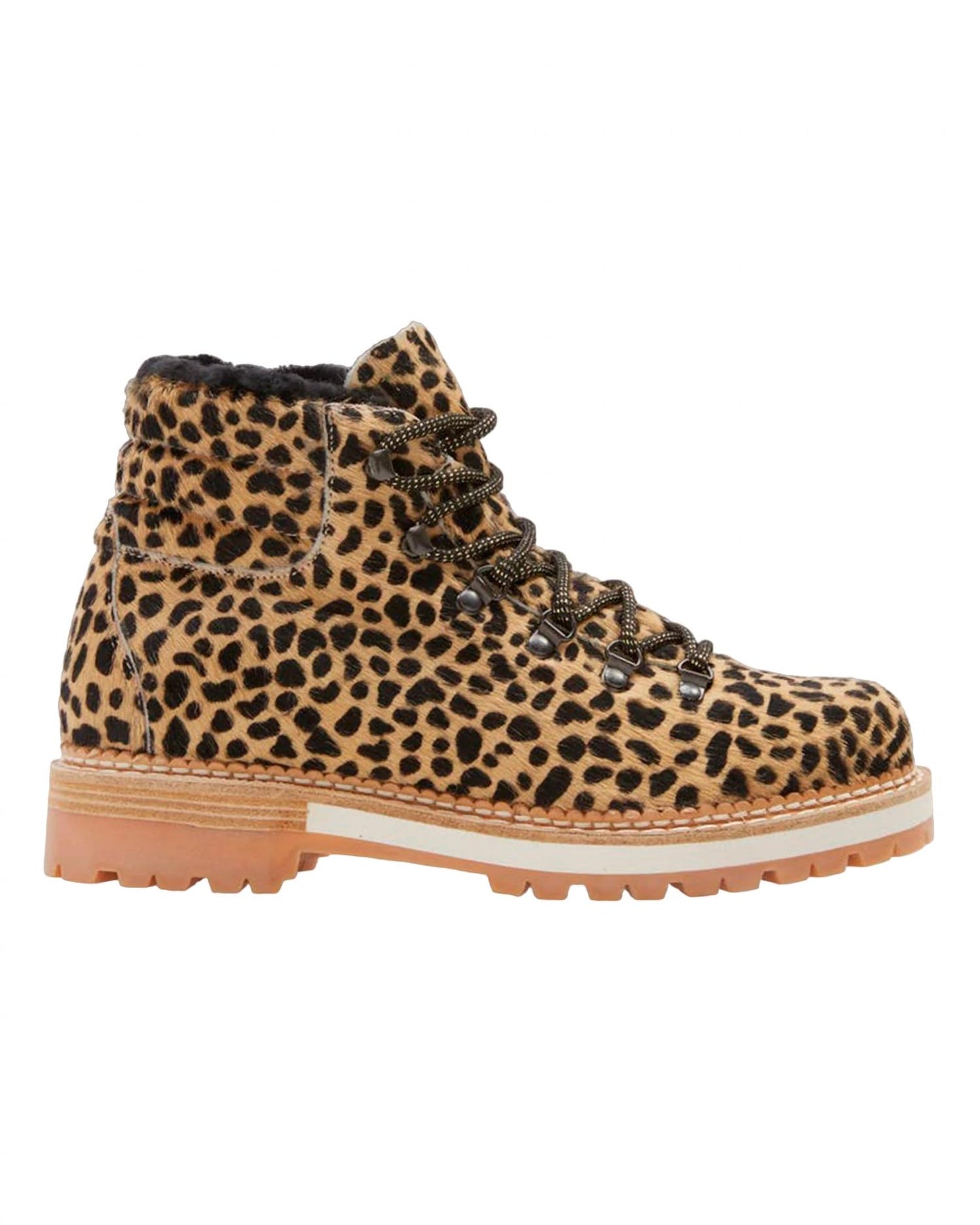 Women's Leopard Print Marlena Shearling Boot In Multicolor 7270868549692
