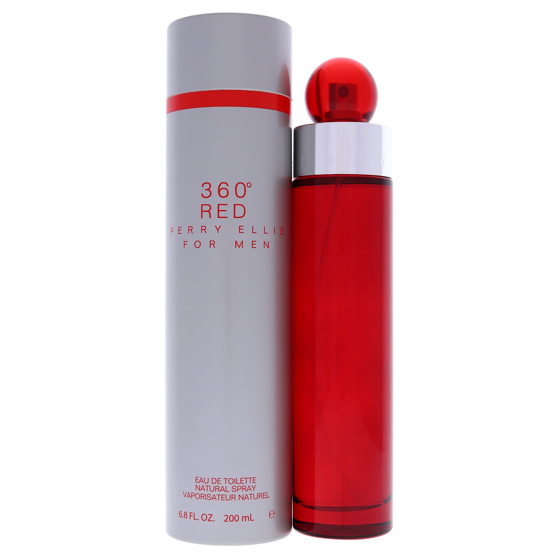 360 Red by Perry Ellis for Men - 6.8 oz EDT Spray 7830890840124