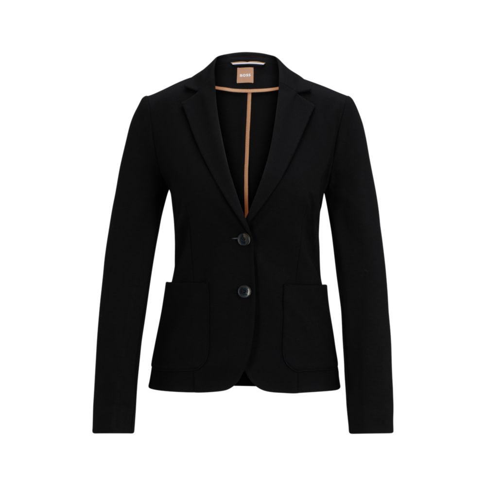 Extra-slim-fit jacket in stretch fabric