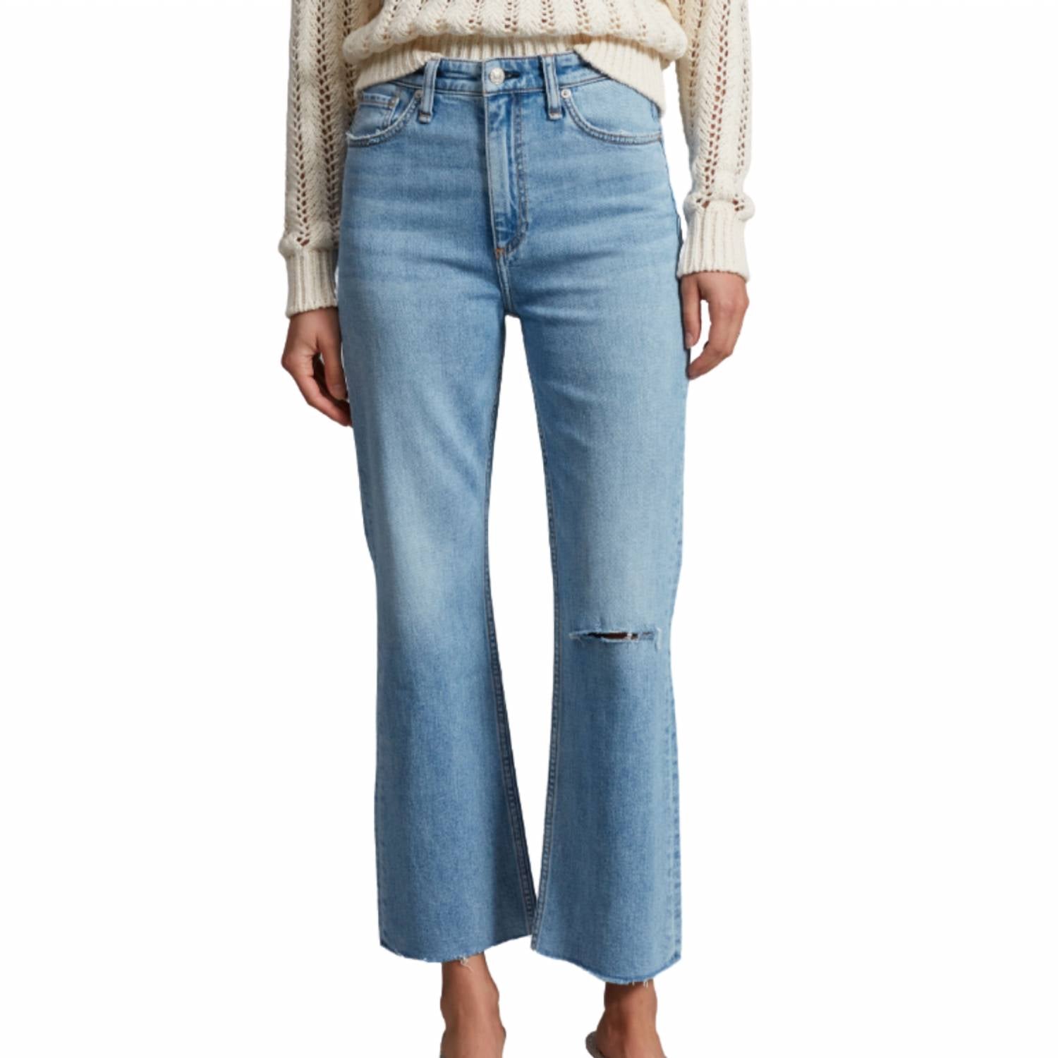 Casey High Rise Ankle Flare Jean In Lucy 7760484761660