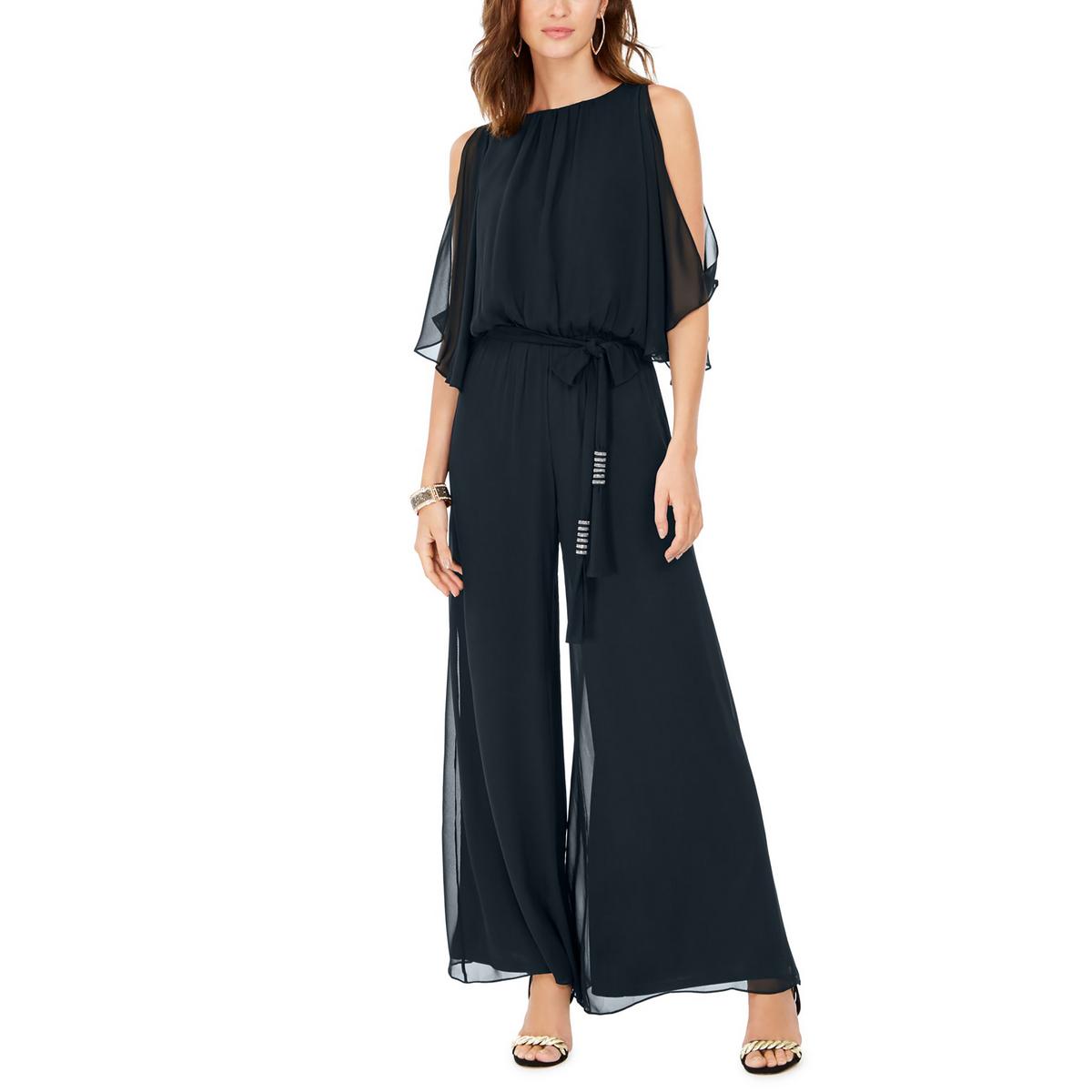 Cut-Out Blouson Jumpsuit