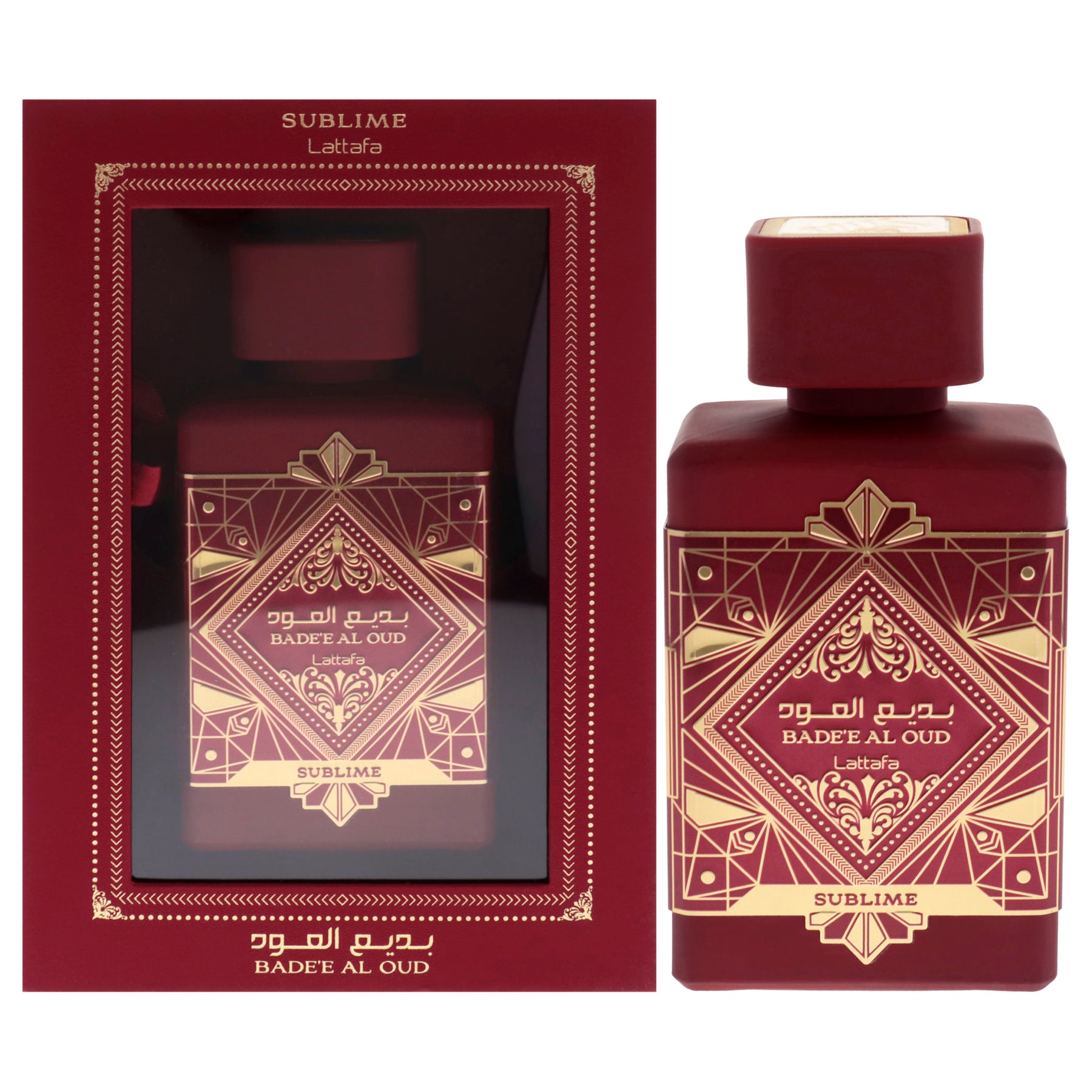 Badee Al Oud Sublime by Lattafa for Men - 3.4 oz EDP Spray 7830655402044