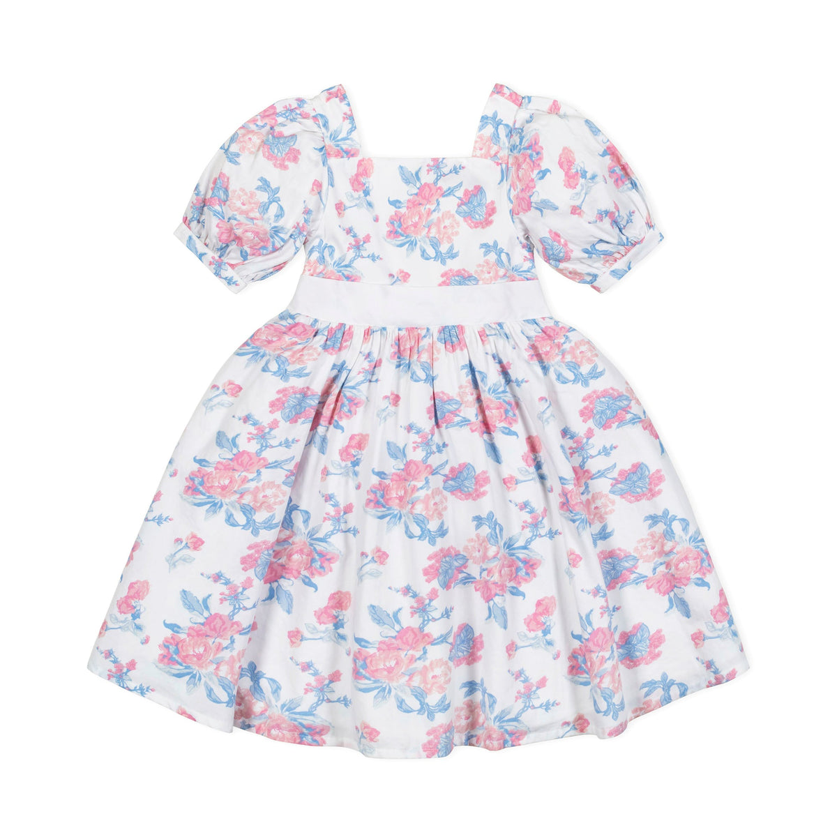 Organic Puff Sleeve Party Dress