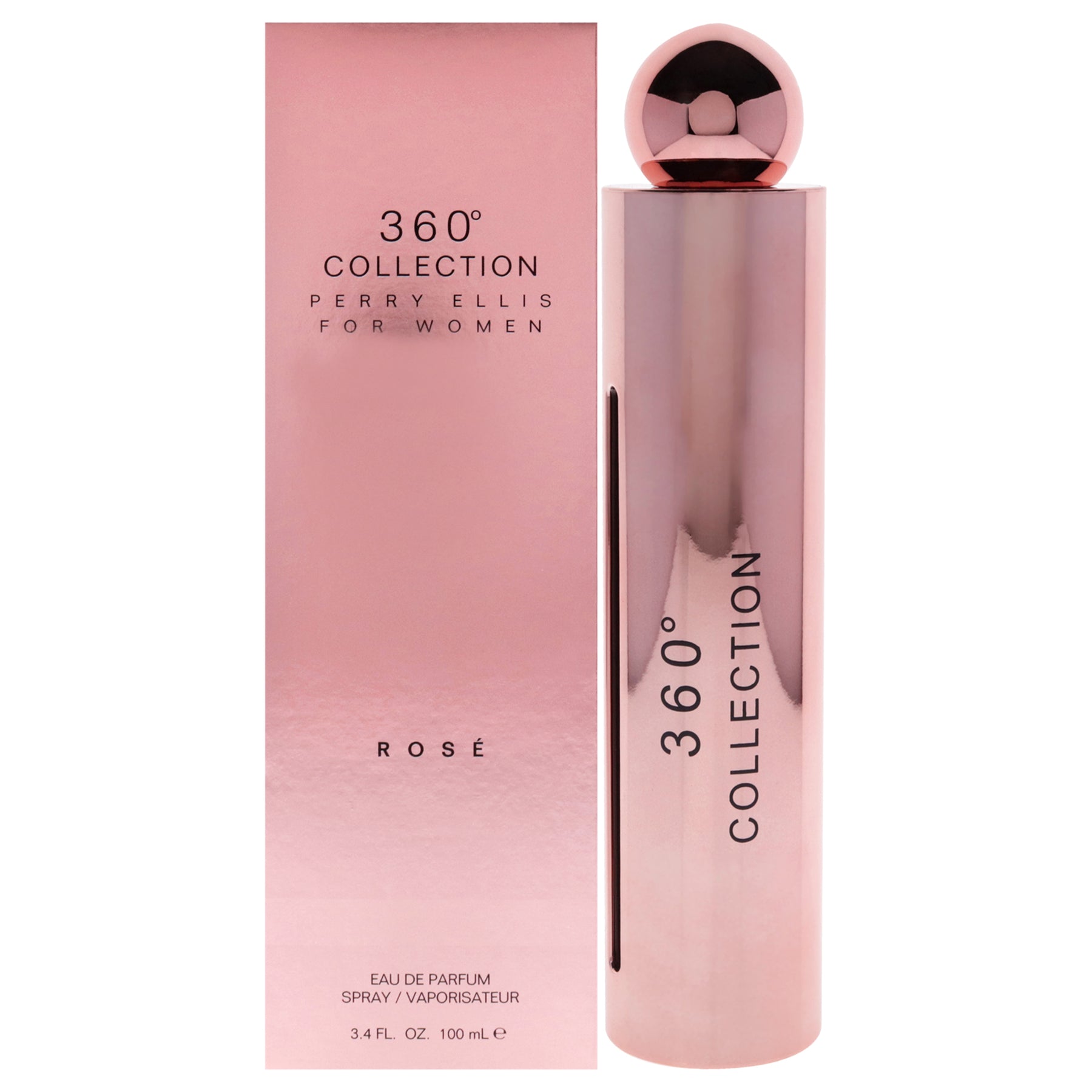 360 Collection Rose by Perry Ellis for Women - 3.4 oz EDP Spray 7830698065980