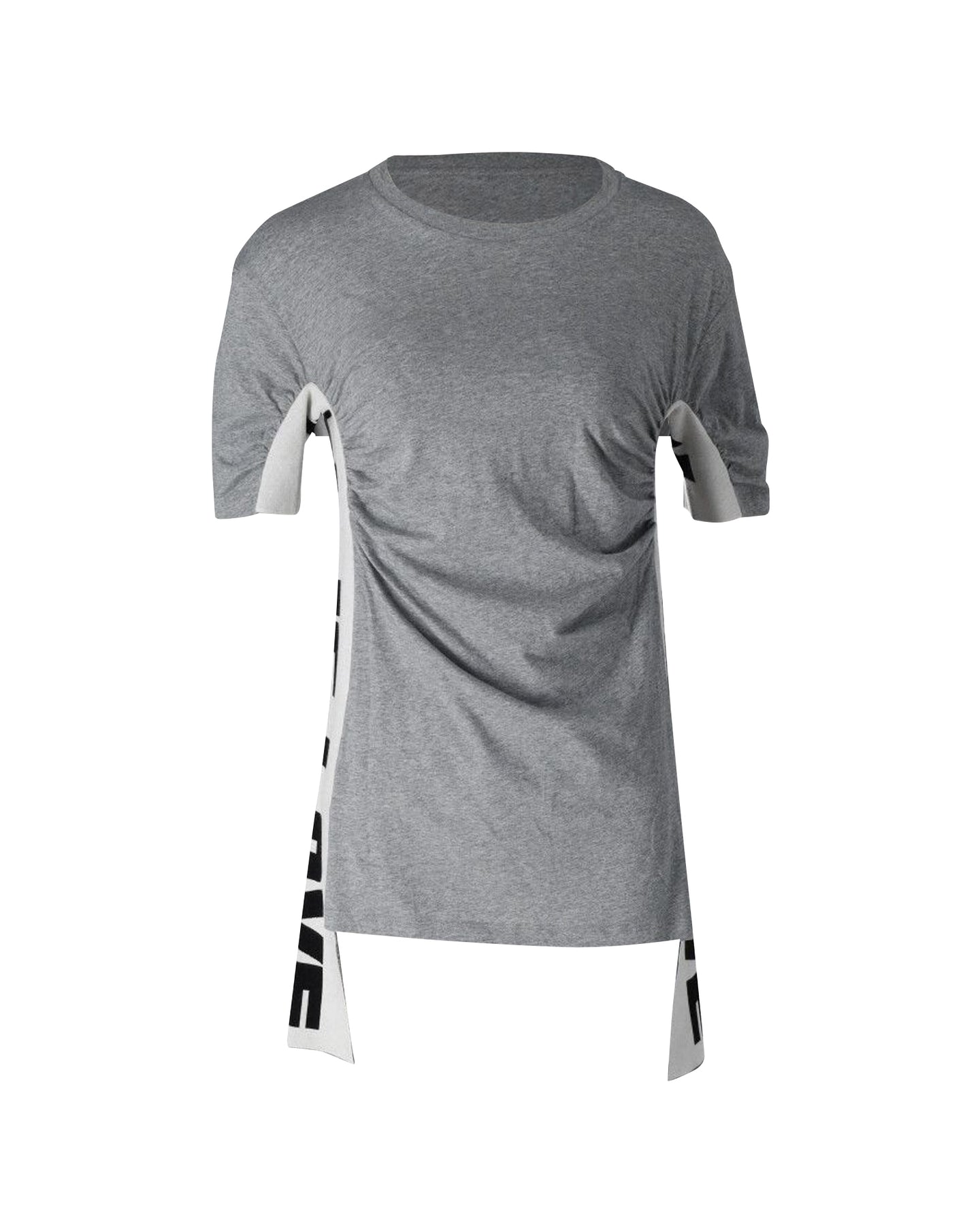 Stella Mccartney 'All is Love' T- shirt in Grey Cotton 7802219331644