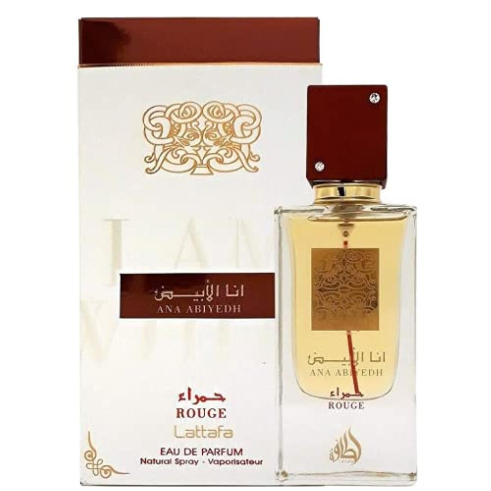 Lattafa Ana Abiyedh Rouge Eau De Parfum Lattafa Women's Perfume 2.0 Oz 7801933299772