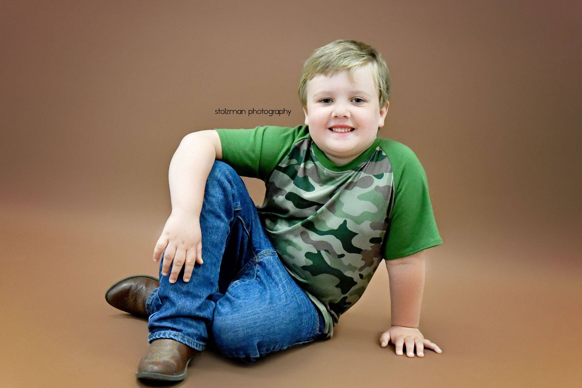 Camo Milk Silk Raglan