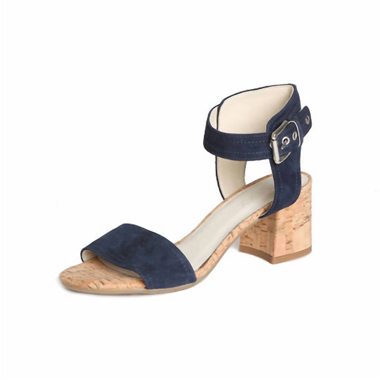 Women's Tgif Heels In Navy Suede 7745035731004