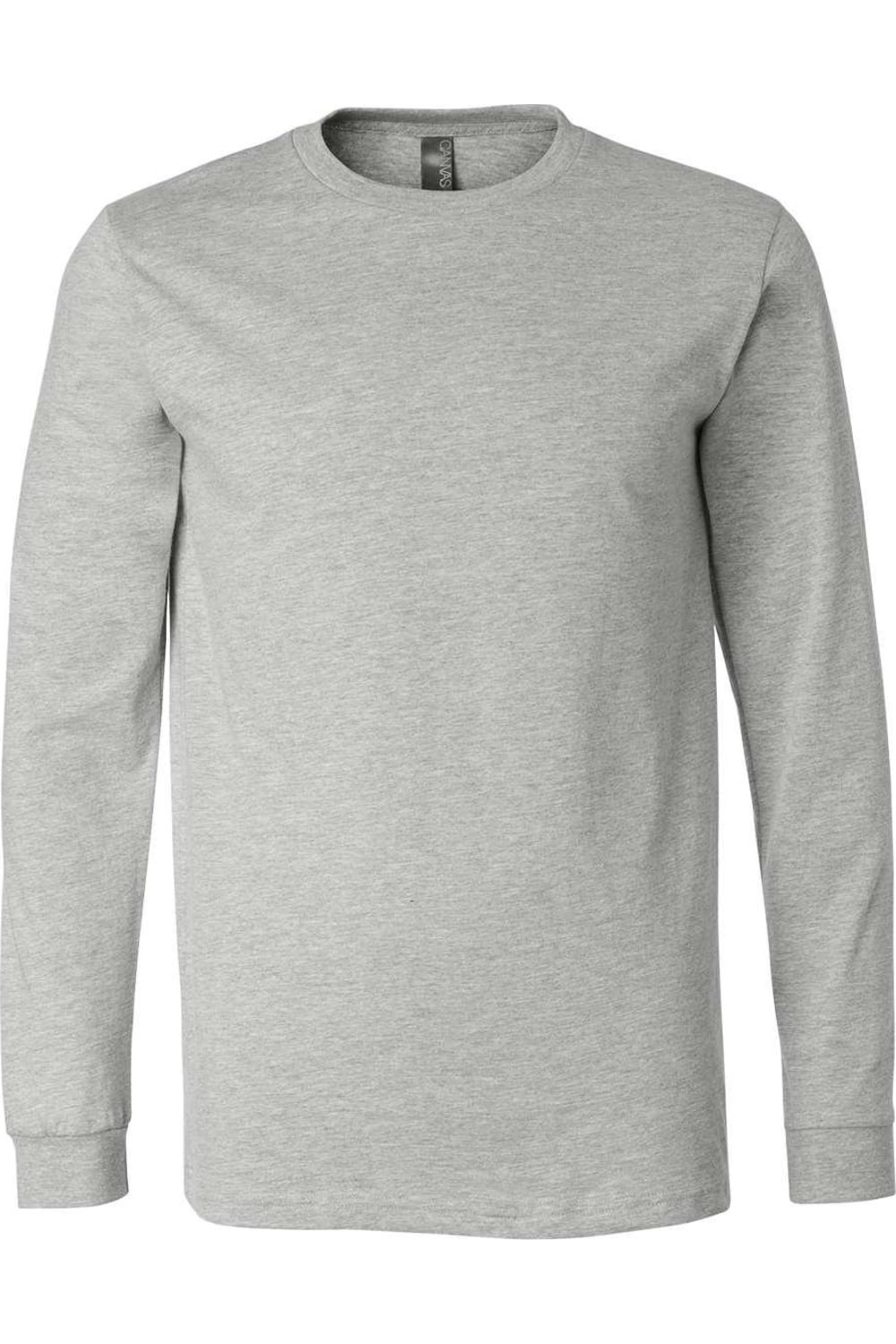 BELLA + CANVAS Heather CVC Long Sleeve Tee 7823567814716