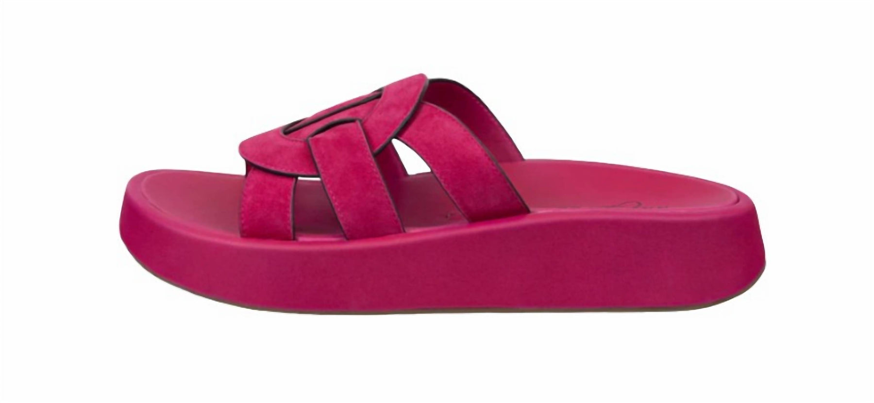 Women's Market Platform Sandals In Pink 7742552473660