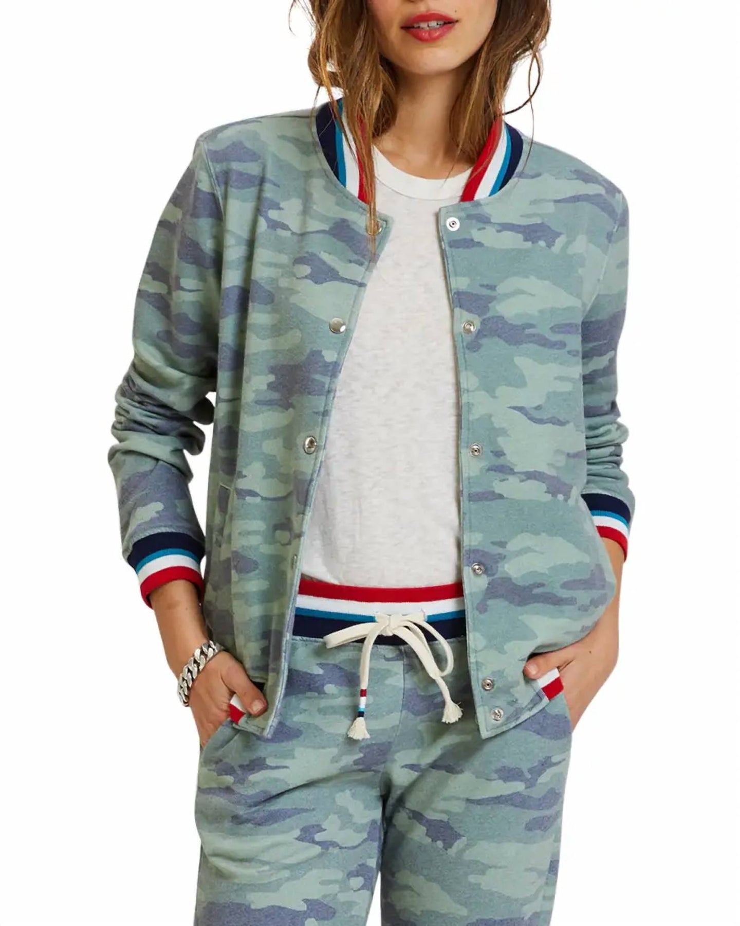 Camo Bomber In Camouflage 7264392708156