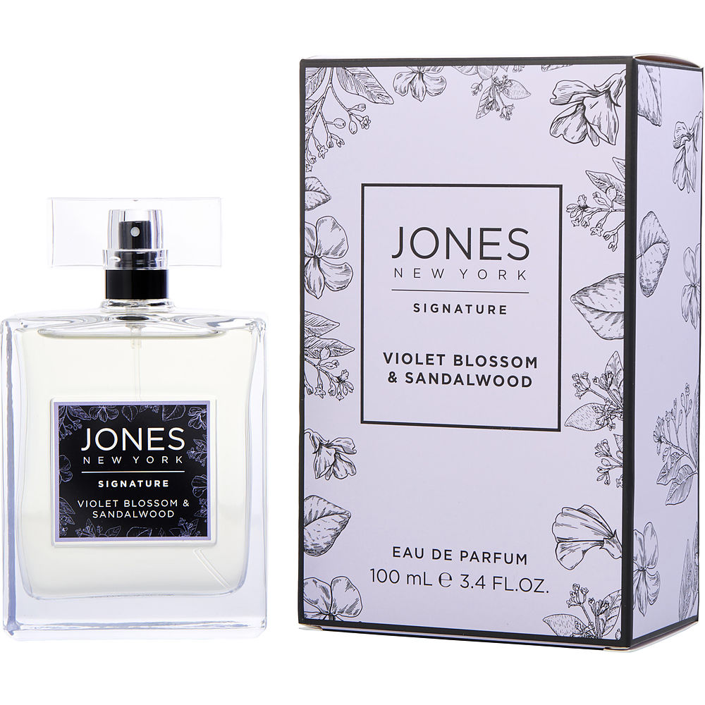 Jones Ny Violet Blossom & Sandalwood By Jones New York Eau De Parfum Spray 3.4 Oz Women 7808437125180