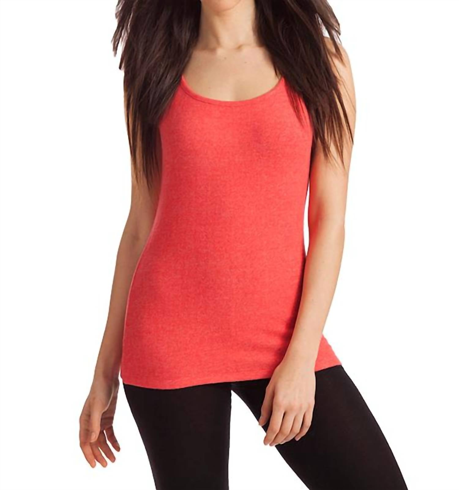 Courtney Kashmira Tank Top In Coral