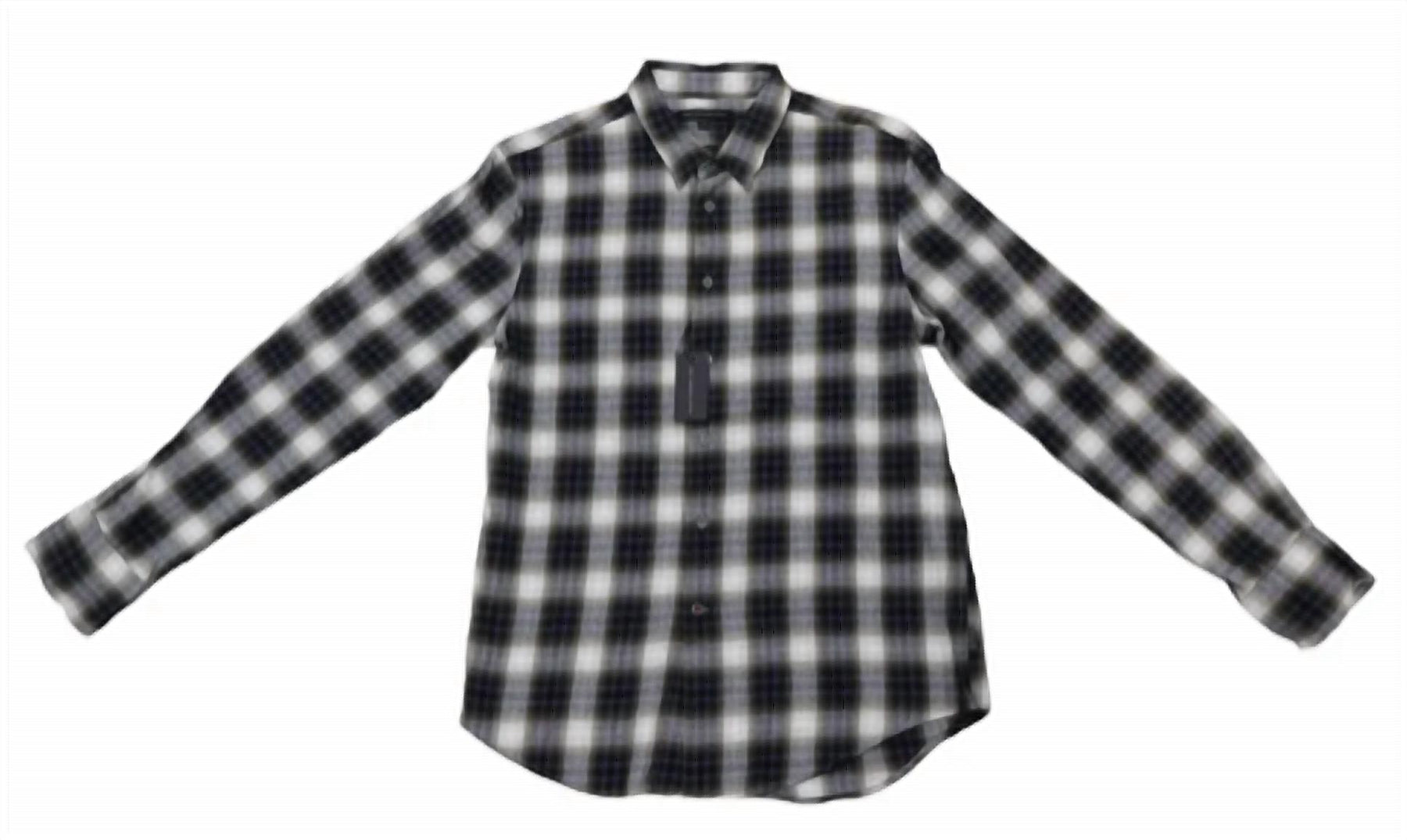 Men's Long Sleeve Button Front Shirt In Wire Green