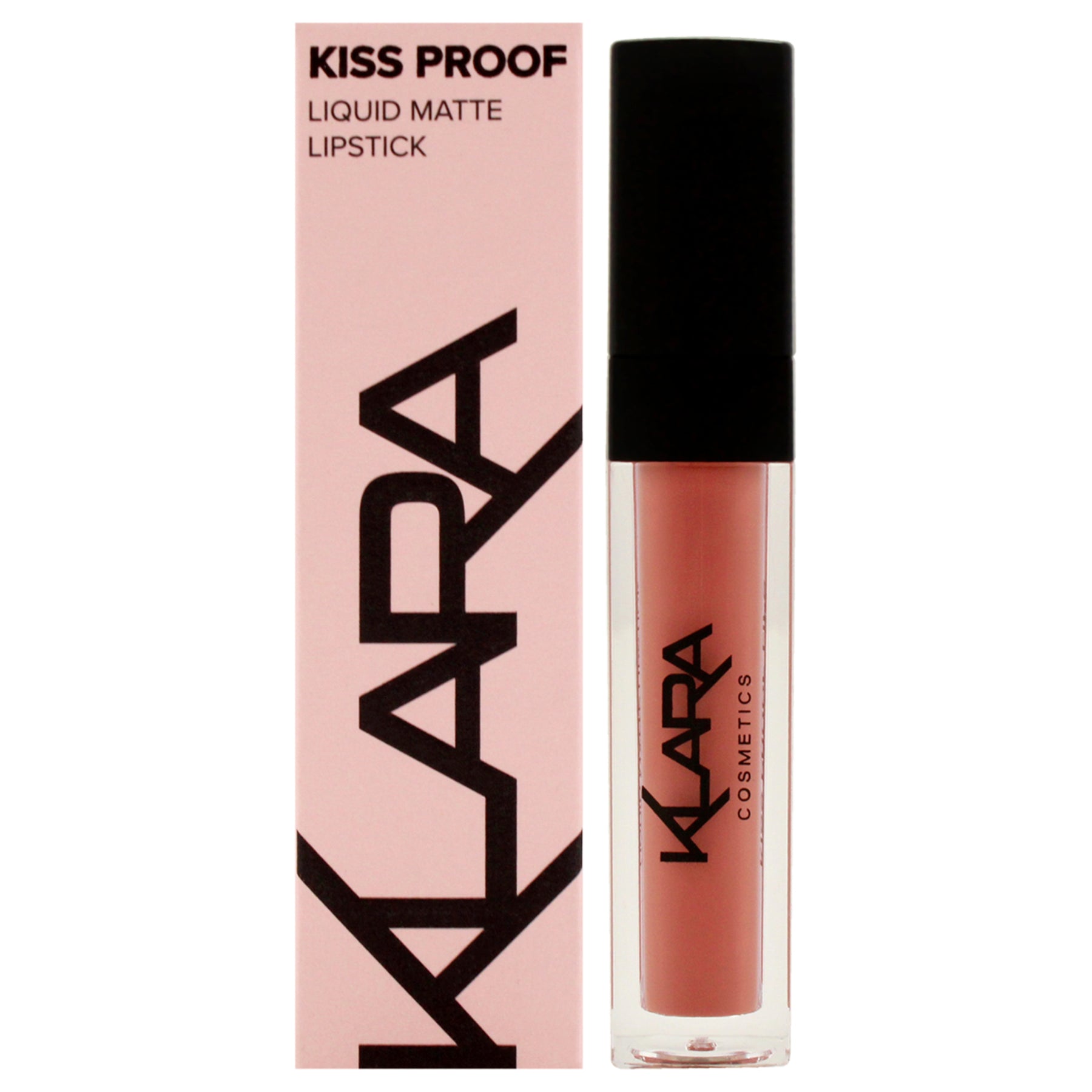 Kiss Proof Lipstick Liquid Matte - 28 Cookie Brown by Klara for Women - 0.27 oz Lipstick 7831145644092