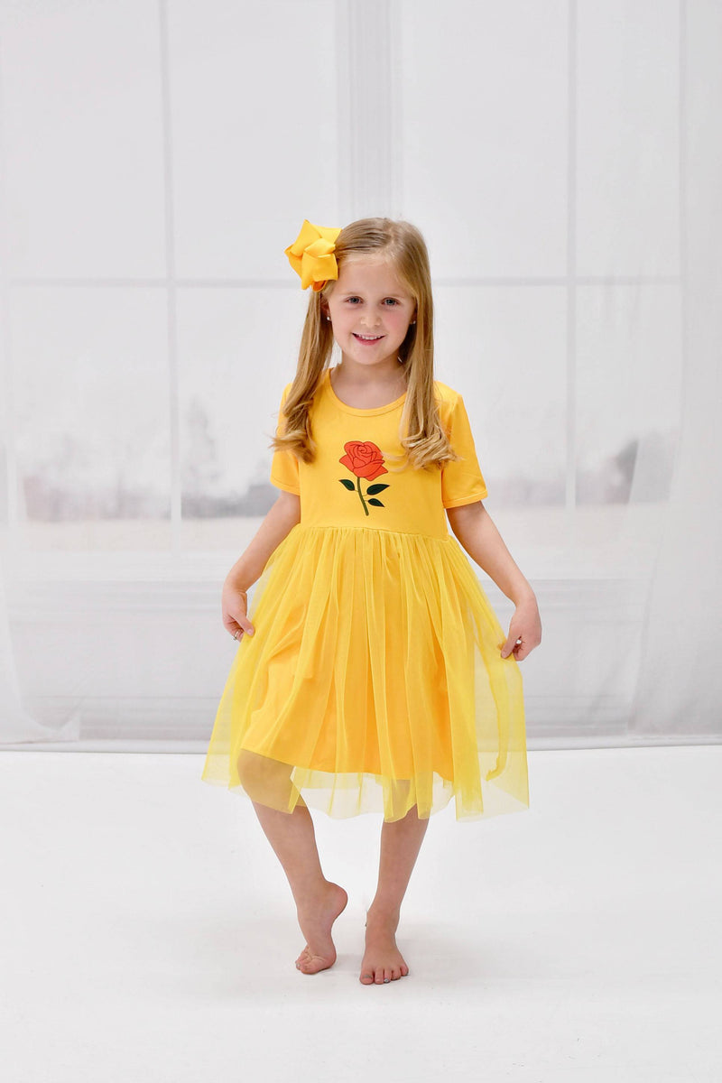 Belle Inspired Tutu Dress