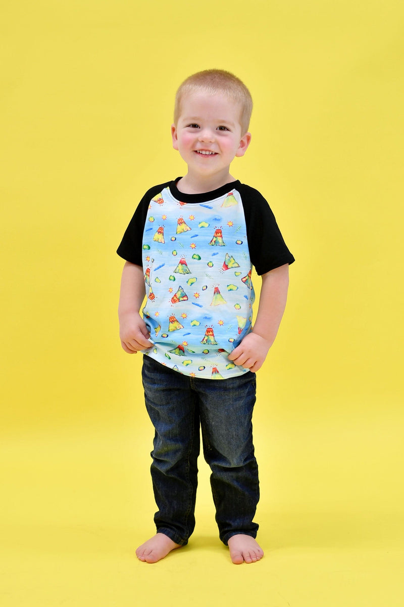 Volcano Milk Silk Raglan