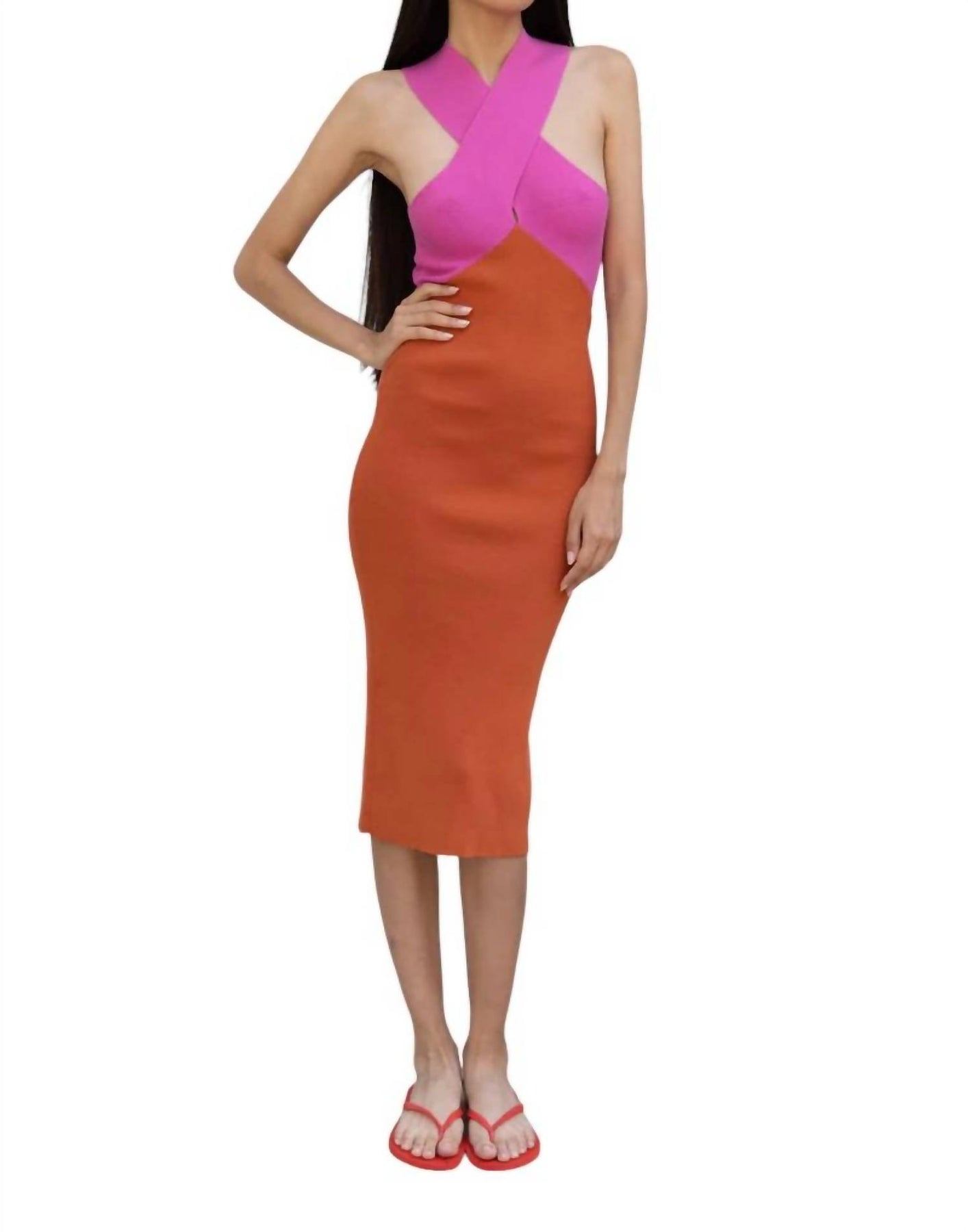 Dragonfruit Dress In Multi