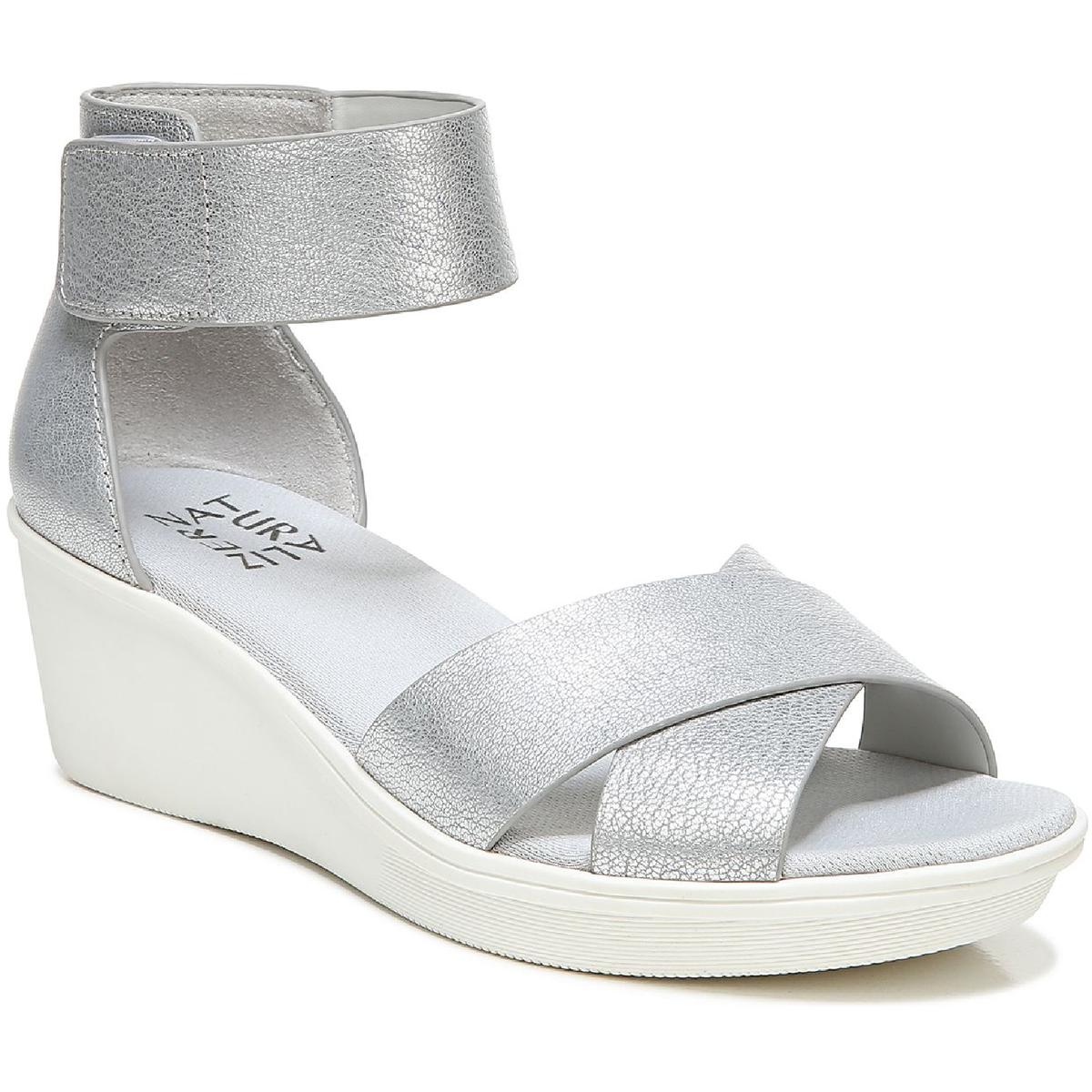 Riviera Cushioned Footbed Ankle Strap Wedge Sandals
