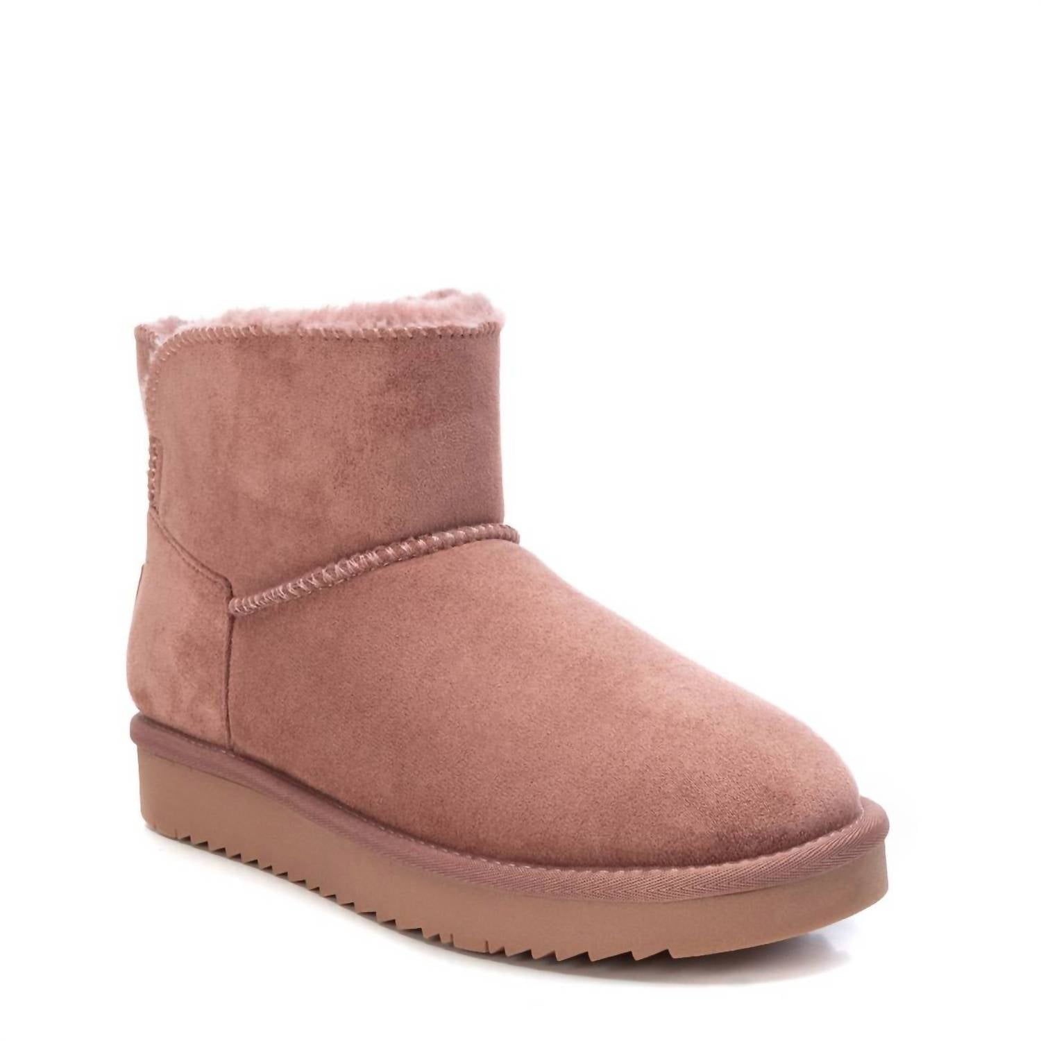 Women's Winter Booties In Nude