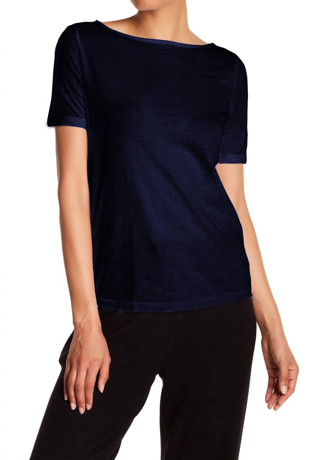 Short Sleeve British Tee In Night Iris