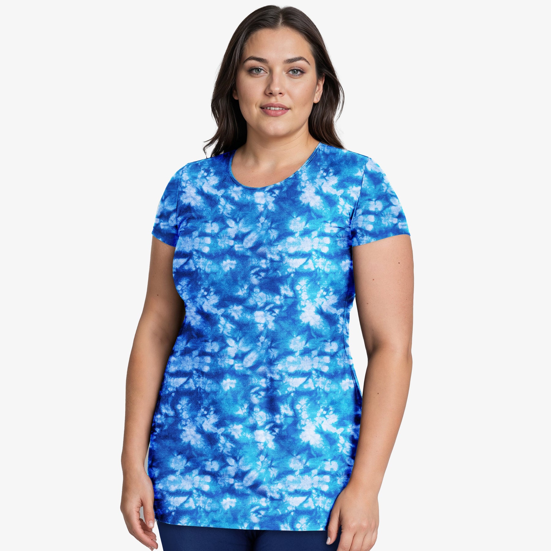 Women's Plus Anna Longer Length Swim Tunic 7761366253628