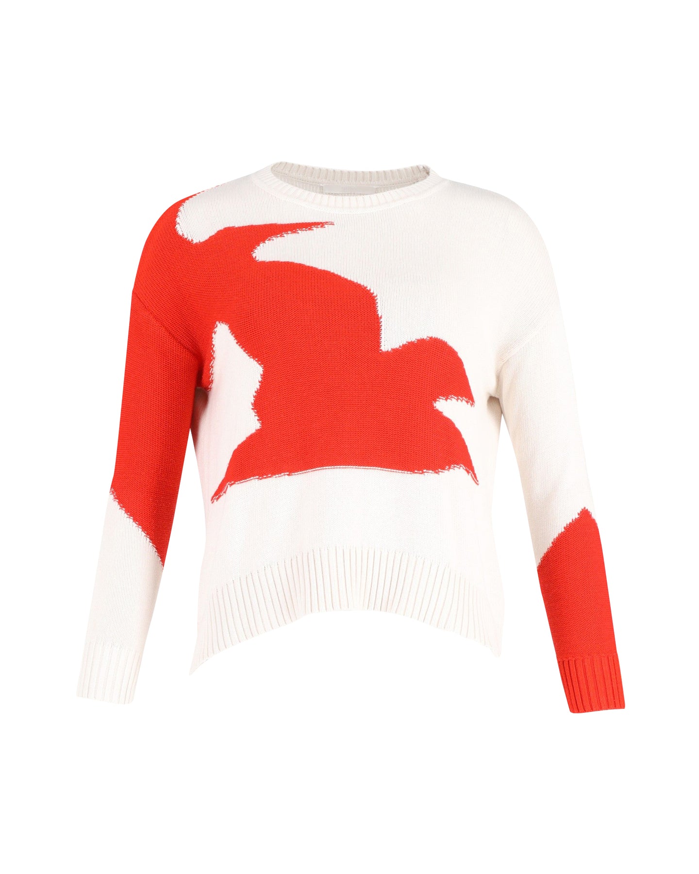 Boss Bird Print Sweater in Multicolor Cotton 7802194821180