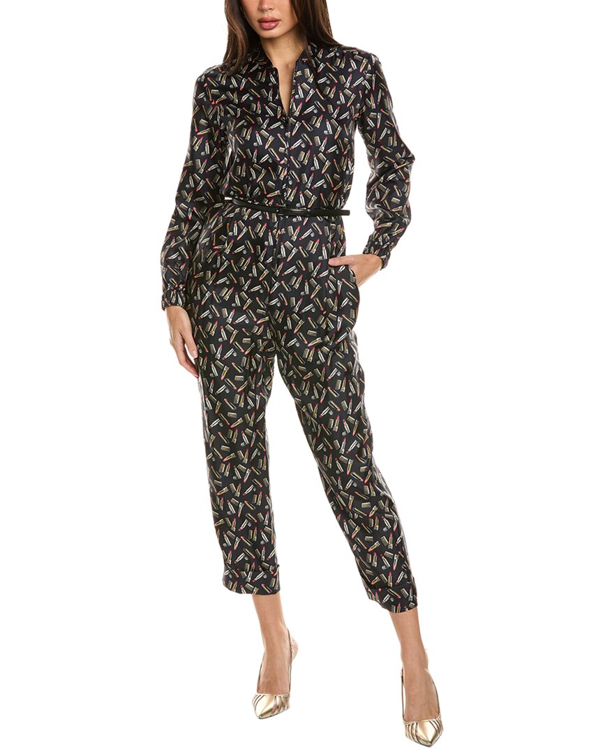 Max Mara Mara Silk Jumpsuit 7761398071356