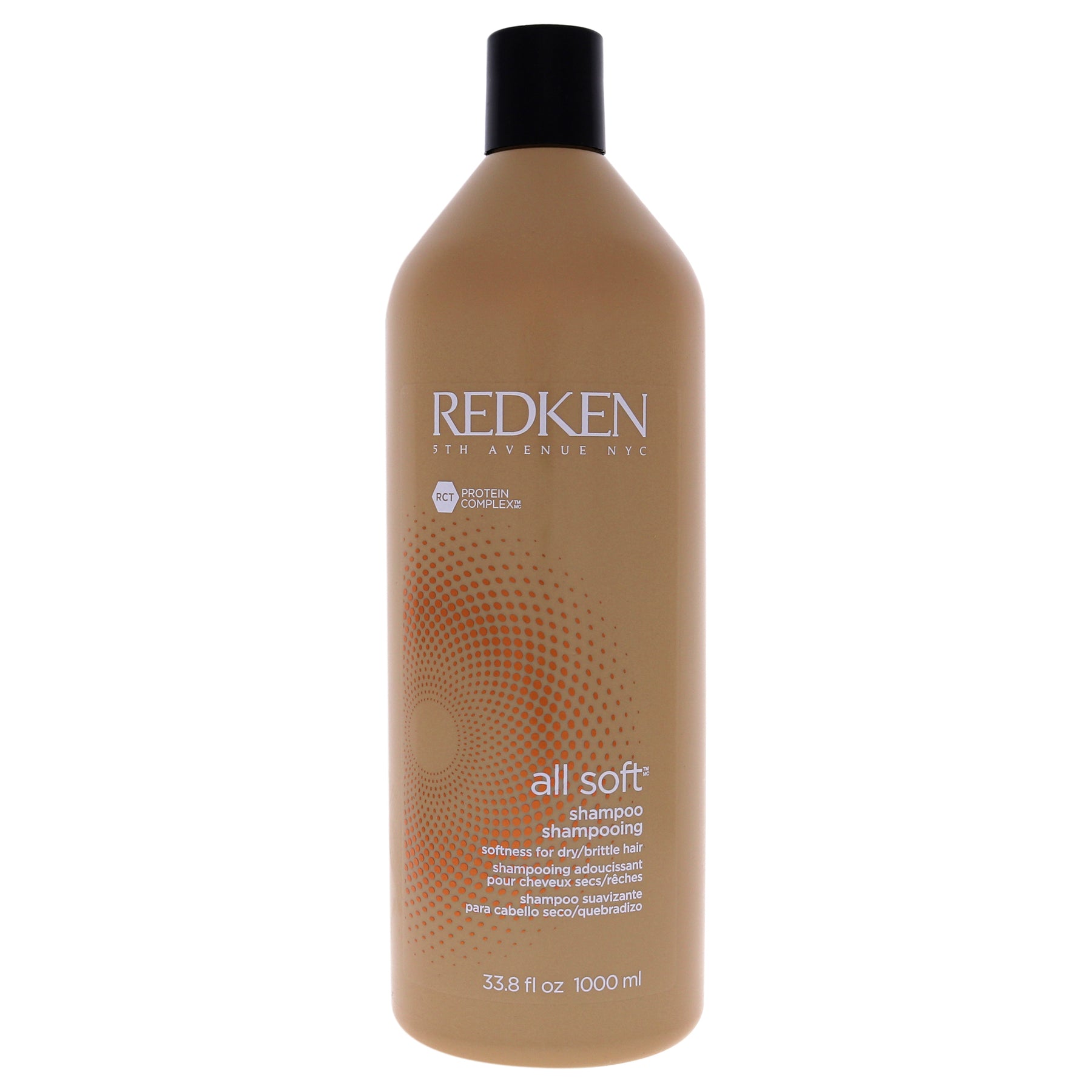 All Soft Shampoo by Redken for Unisex - 33.8 oz Shampoo