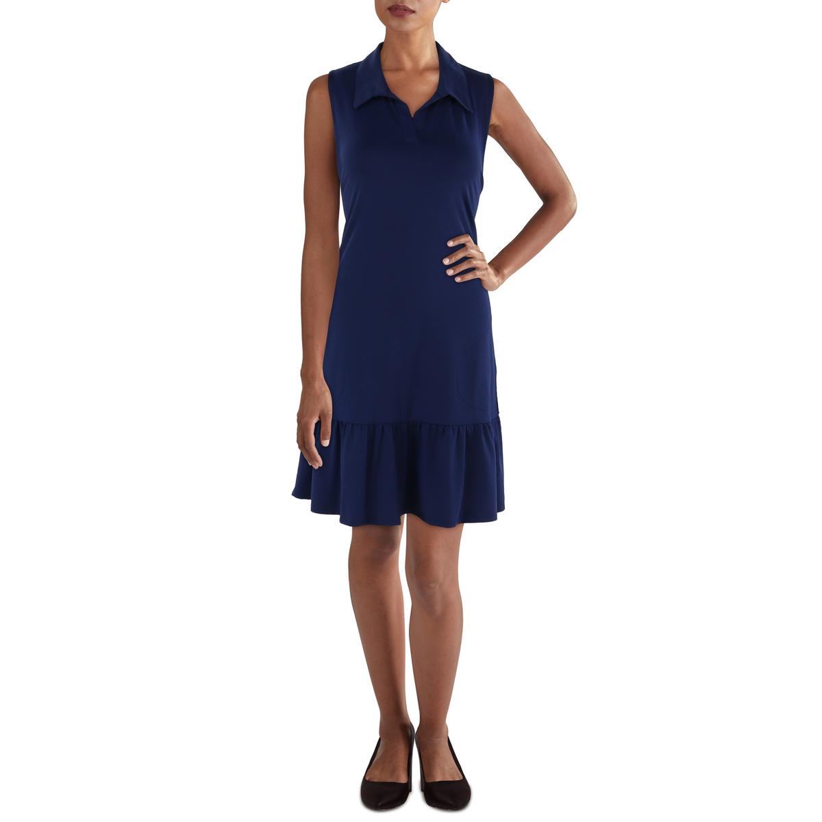 Perforated Shift Dress